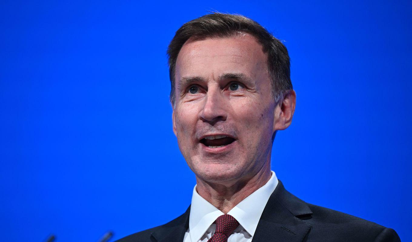 Storbritanniens finansminister Jeremy Hunt. Foto: Oli Scarff/AFP via Getty Images