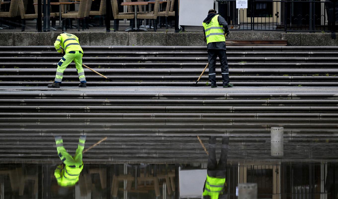 Försörjningskravet för arbetskraftsinvandrare ändras för att minska invandringen till låglöneyrken, enligt regeringen. Arkivbild. Foto: Janerik Henriksson/TT