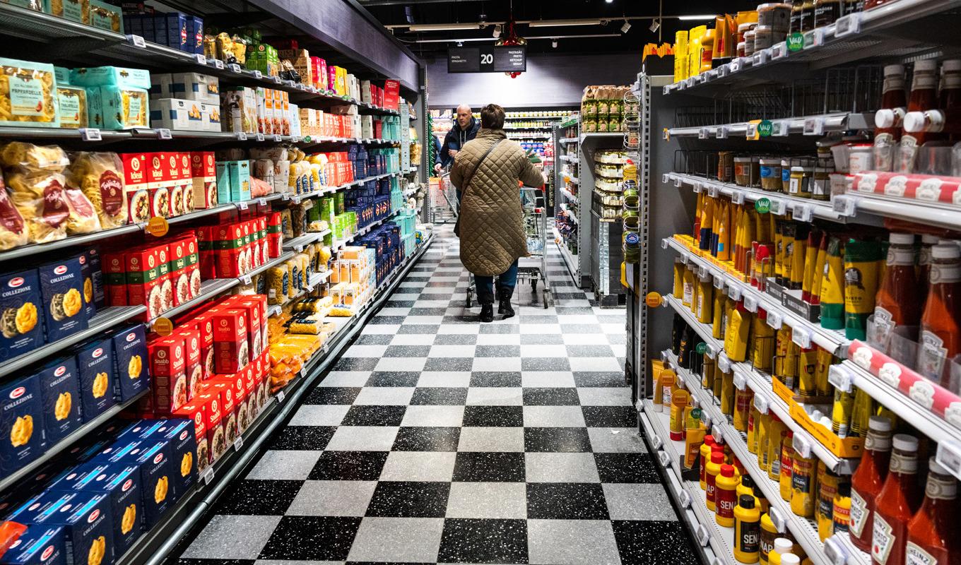 Svensk Dagligvaruhandel presenterar nya siffror. Arkivbild. Foto: Claudio Bresciani / TT