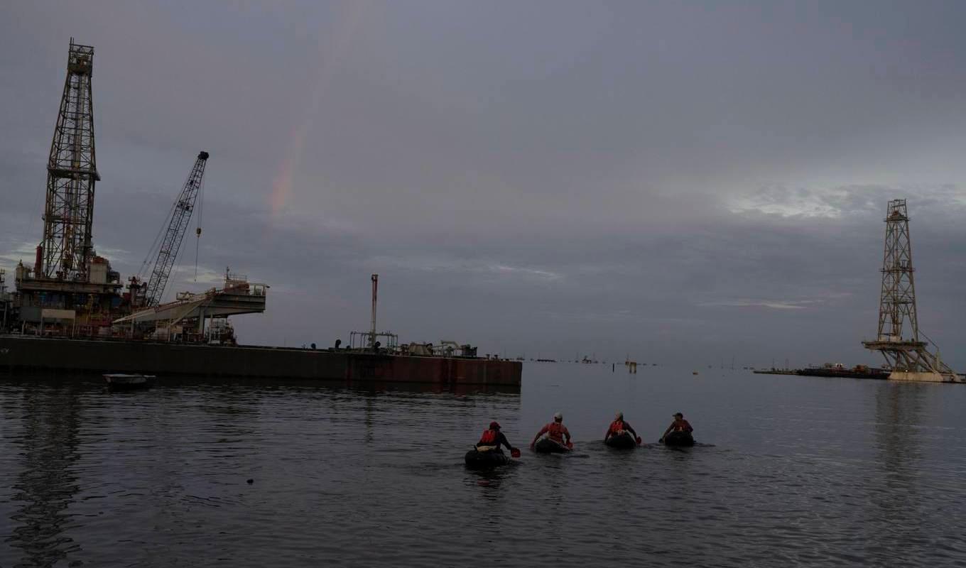 USA lättar på sanktionerna mot Venezuelas olje- och gasindustri. Arkivbild. Foto: Ariana Cubillos/AP/TT