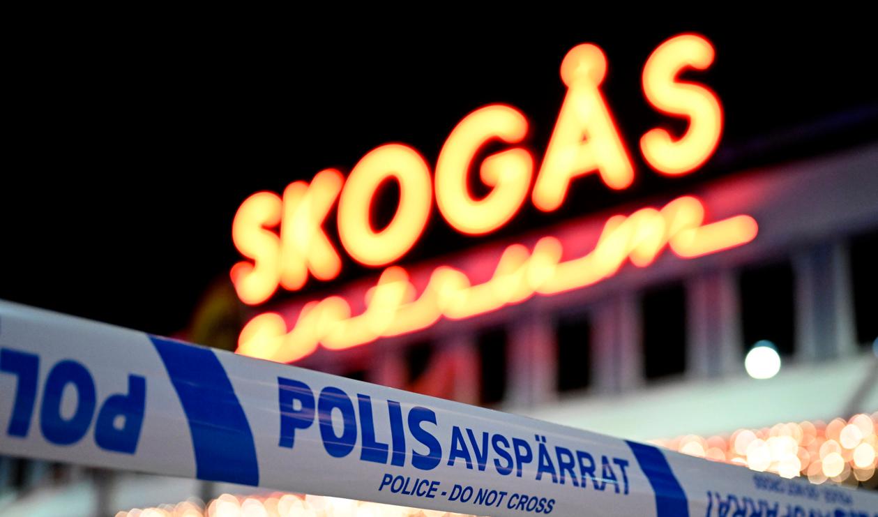 En 15-årig pojke sköts till döds på en restaurang i Skogås söder om Stockholm i januari. Arkivbild. Foto: Jessica Gow/TT