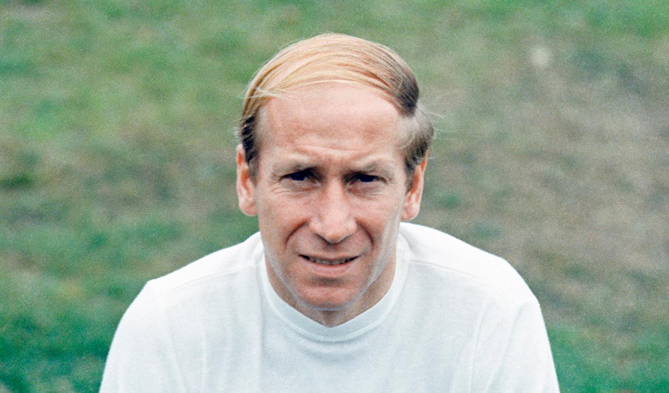 Sir Bobby Charlton. Arkivbild. Foto: AP/TT