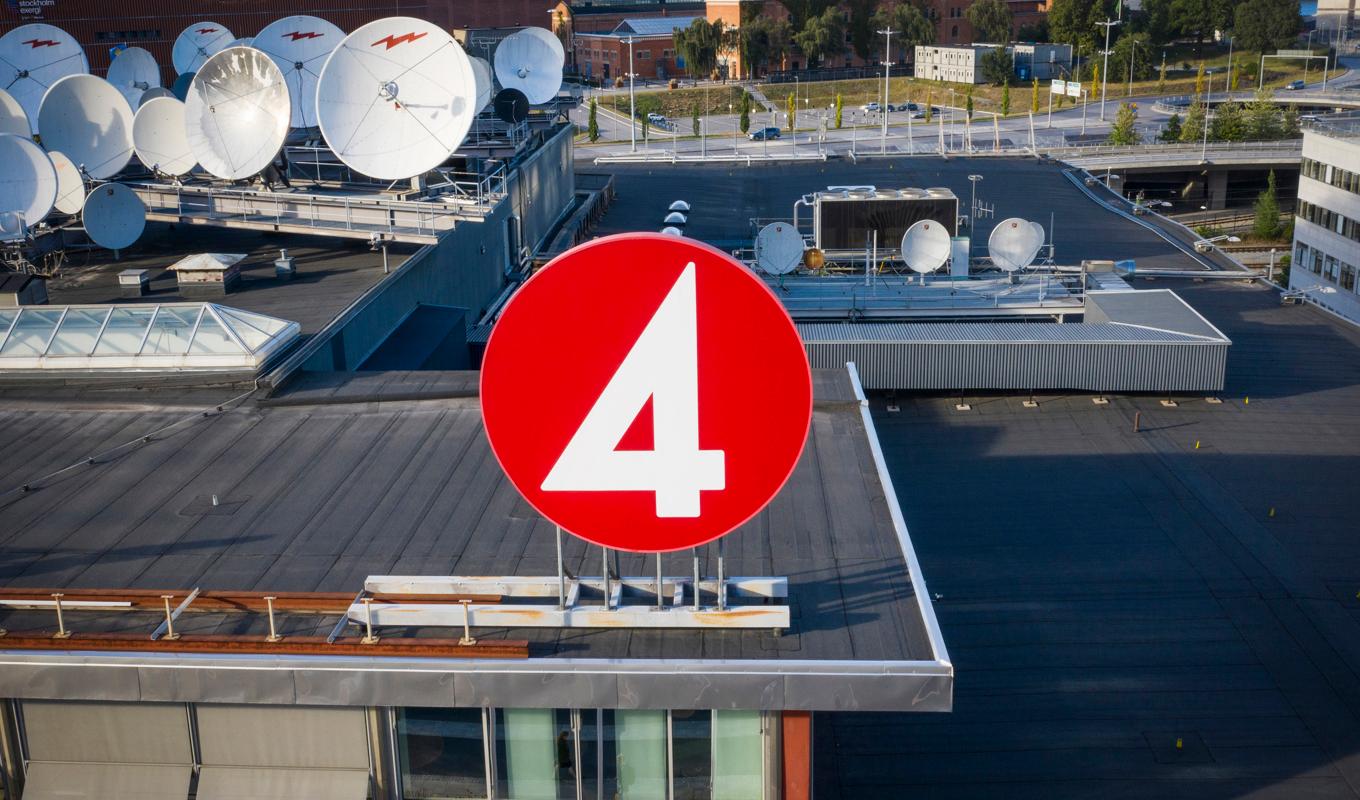 TV4-huset på Tegeluddsvägen i Stockholm. Arkivbild. Foto: Fredrik Sandberg/TT