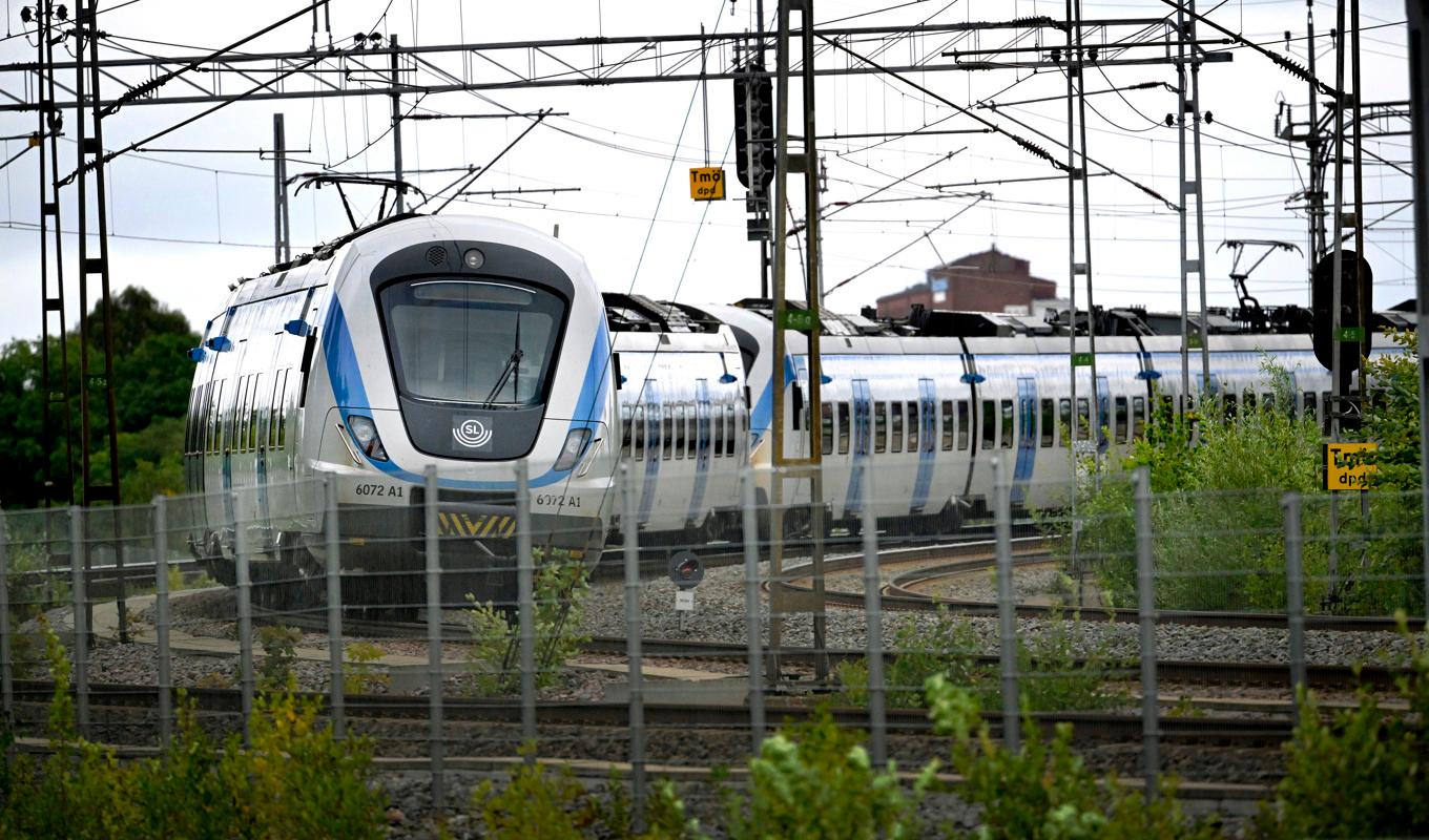 MTR har ansvarat för pendeltågstrafiken i Region Stockholm under flera år. Arkivbild. Foto: Janerik Henriksson/TT