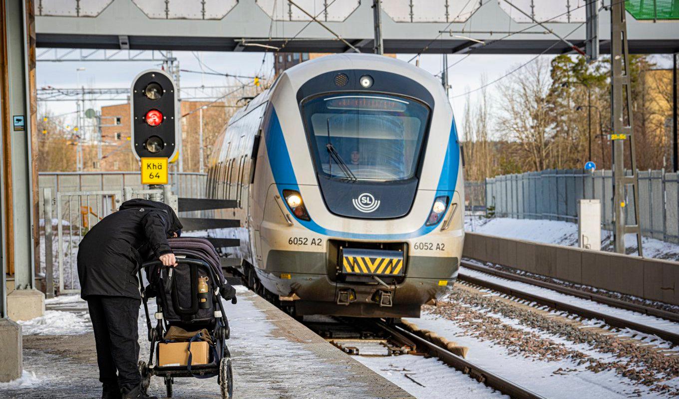 MTR och SL meddelade i onsdags att man avslutar pendeltågsuppdraget i Stockholmsregionen i förtid. Arkivbild. Foto: Tim Aro/SvD/TT