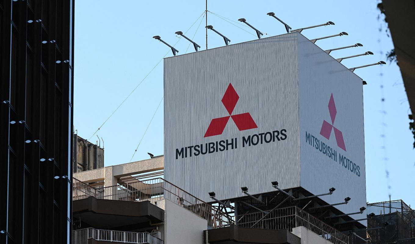 Biltillverkaren Mitsubishi är ett av flera stora internationella japanska företag som på senare tid diskuterat att dra sig ur Kina. Foto: Richard A. Brooks/AFP via Getty Images