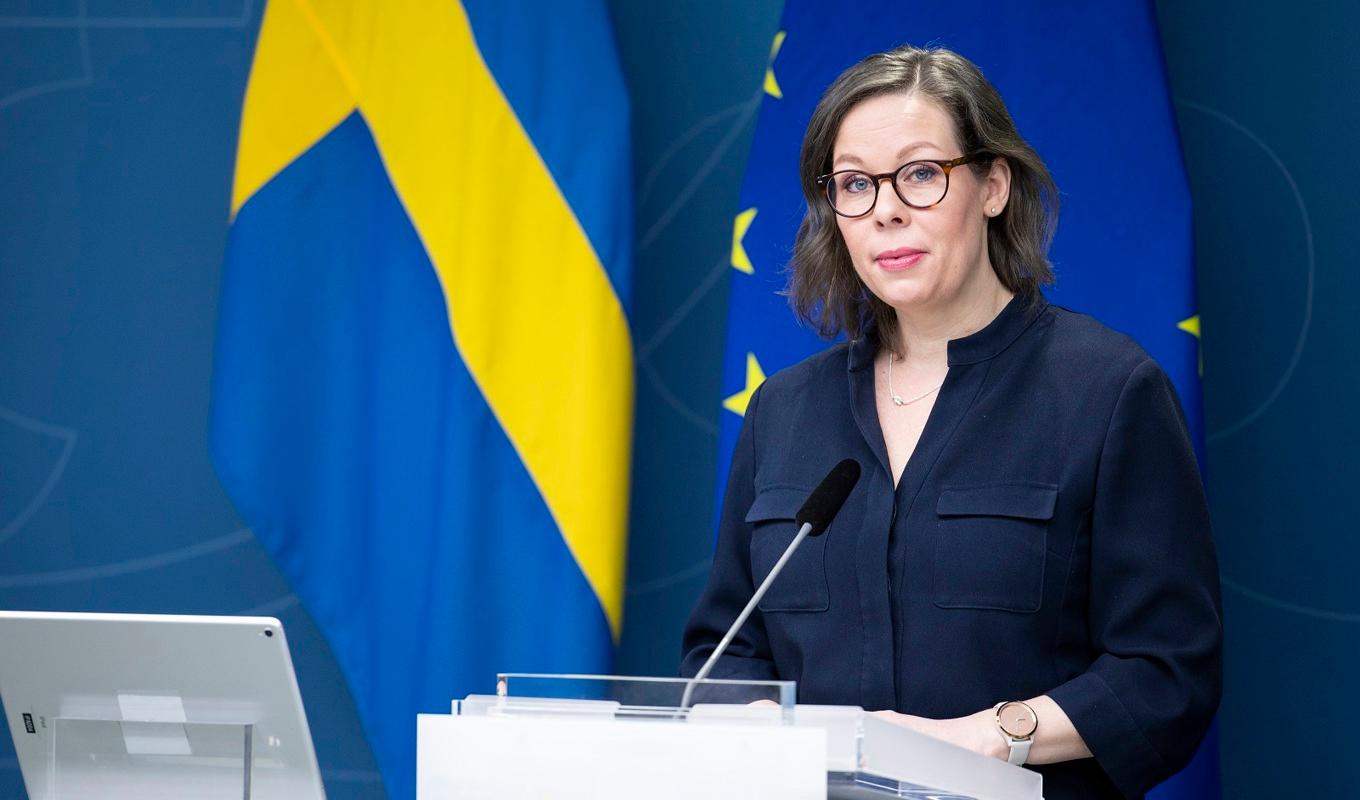 Migrationsminister Maria Malmer Stenergard (M). Foto: Ninni Andersson/Regeringskansliet