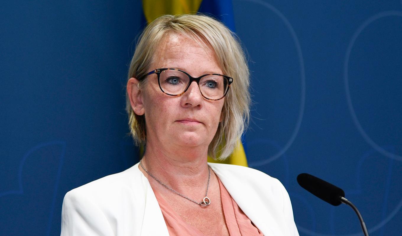 Carina Ståhl Herrstedt föreslås lämna SD:s partistyrelse. Arkivbild. Foto: Lars Schröder/TT