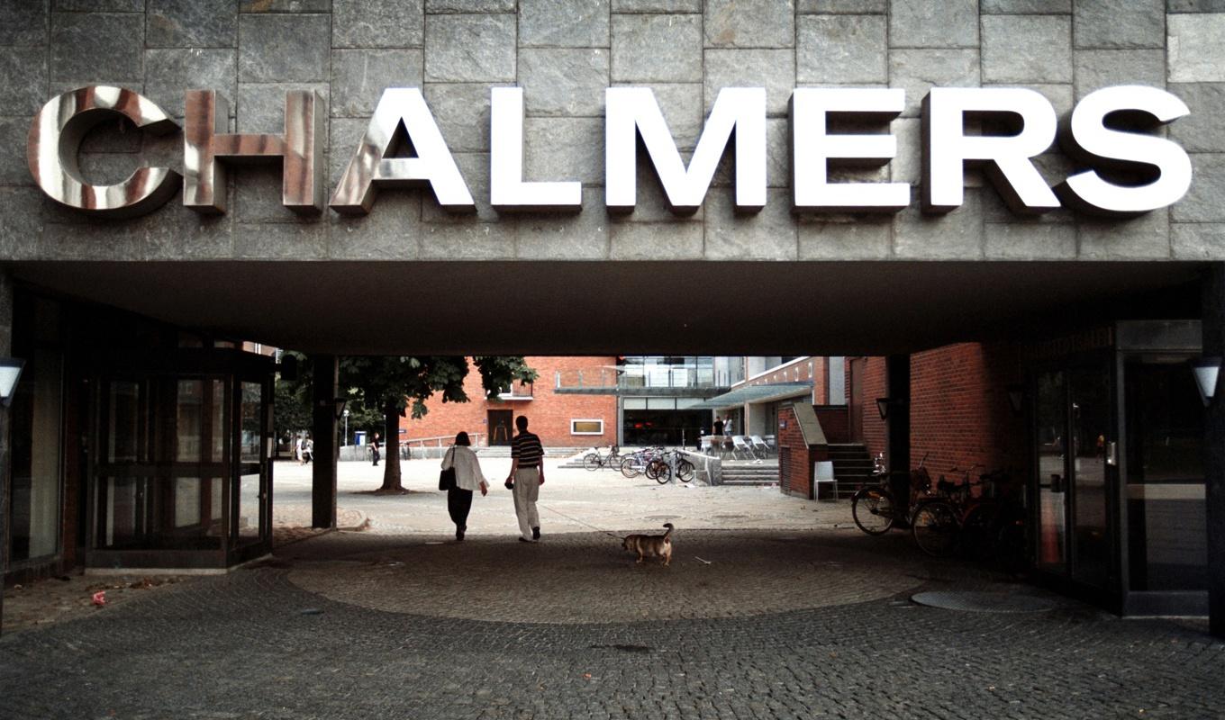 Chalmers tekniska högskola i Göteborg tillåter återigen politiska manifestationer. Arkivbild. Foto: Fredrik Persson/TT