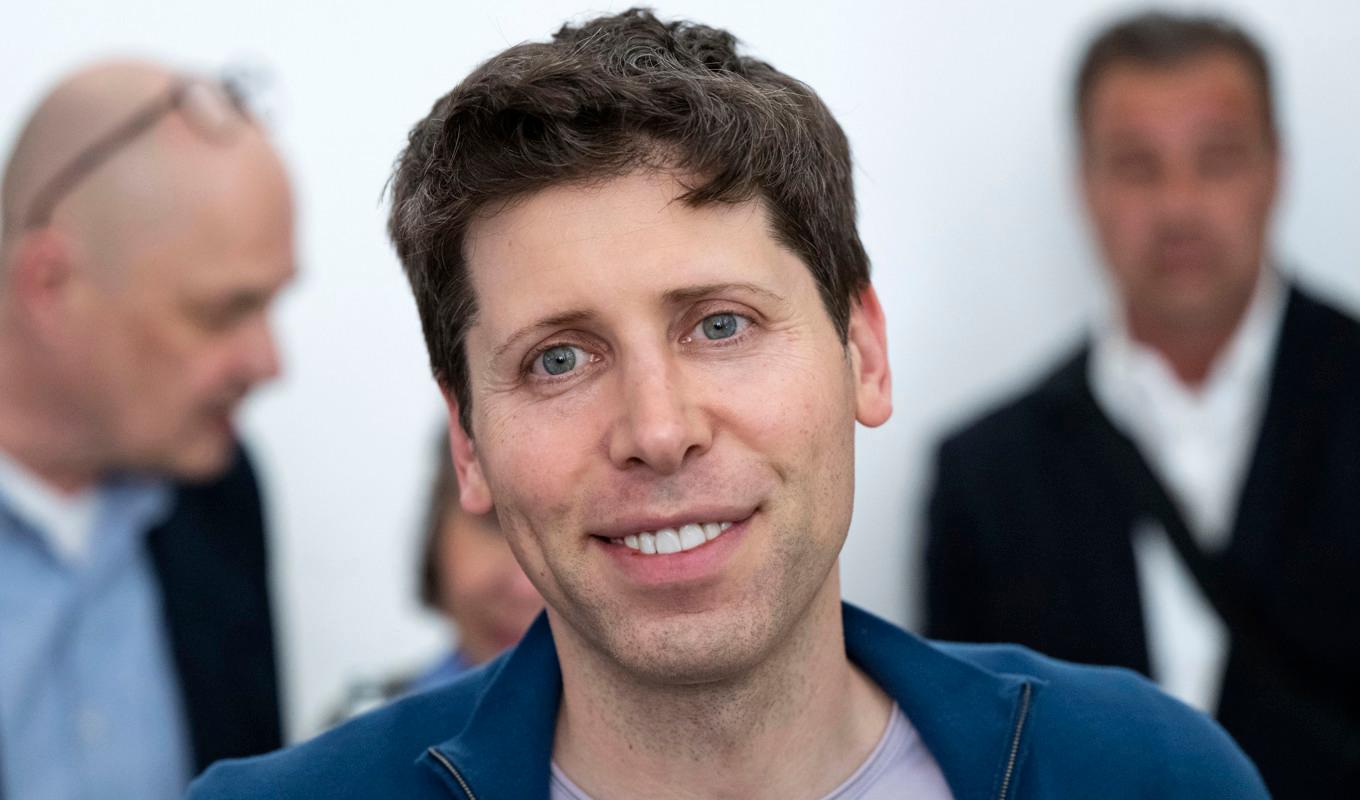 Open AI:s vd och mannen bakom Chat GPT, Sam Altman, har fått sparken. Arkivbild. Foto: Sven Hoppe/AP/TT