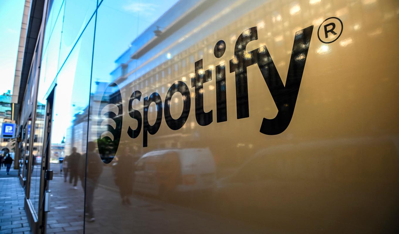 Spotify inför nya riktlinjer för att motverka falska lyssningar. Arkivbild. Foto: Anders Wiklund/TT