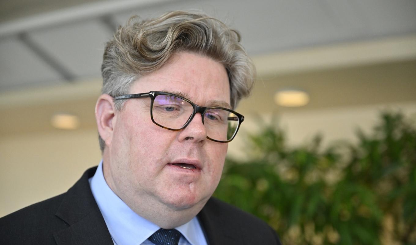 Justitieminister Gunnar Strömmer (M). Arkivbild. Foto: Henrik Montgomery/TT