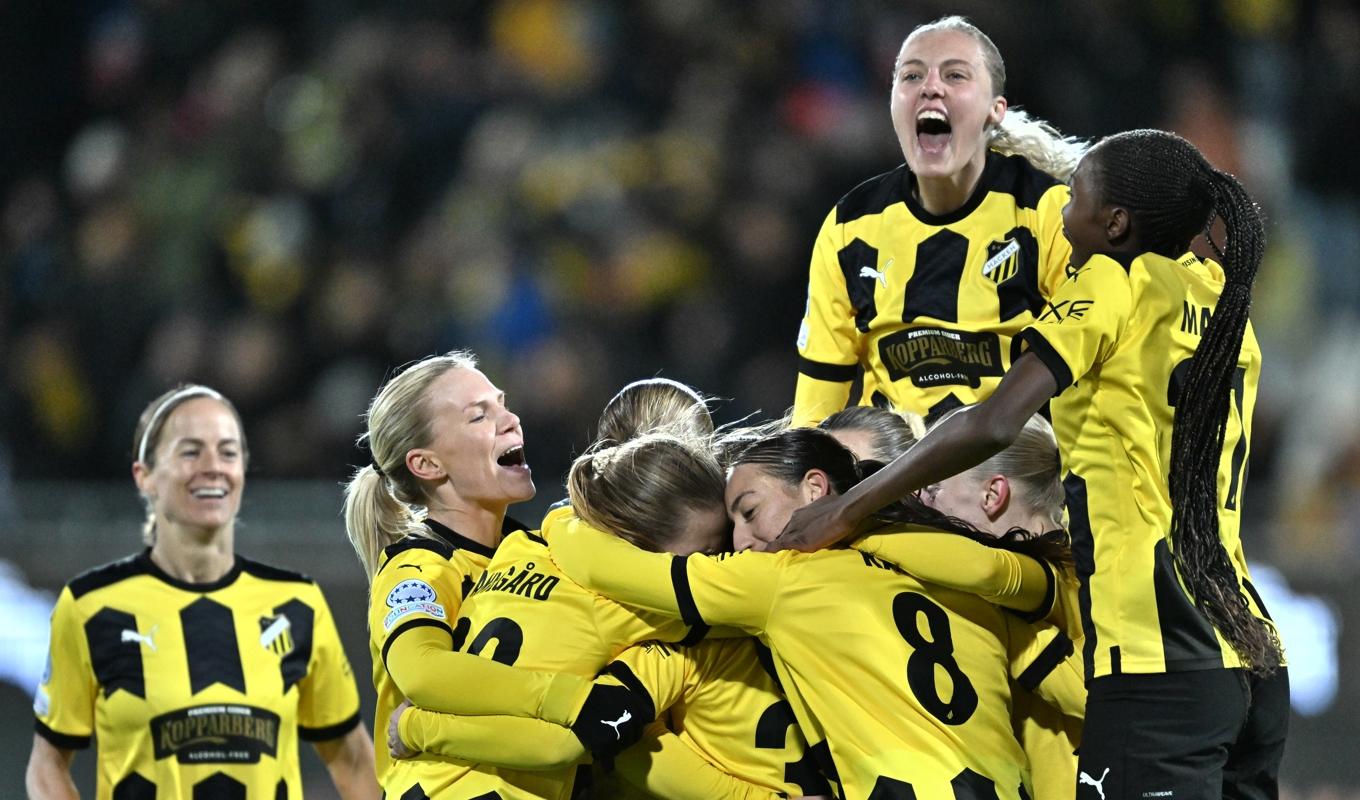 Häcken och andra svenska lag kan se fram emot att försöka kvala in till ett nytt Champions League-format om två år. Arkivbild. Foto: Björn Larsson Rosvall/TT