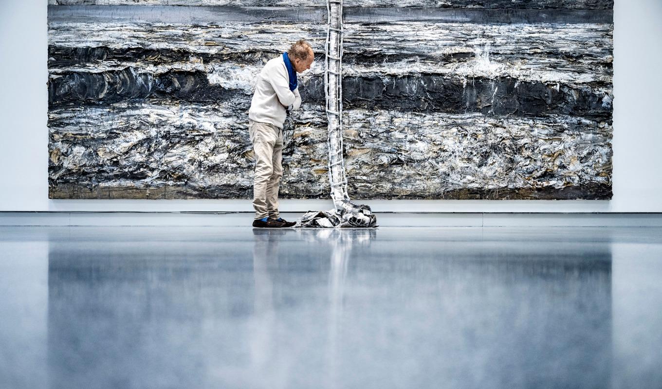 Ett verk av Anselm Kiefer på Artipelag på Värmdö utanför Stockholm. Arkivbild. Foto: Pontus Lundahl/TT