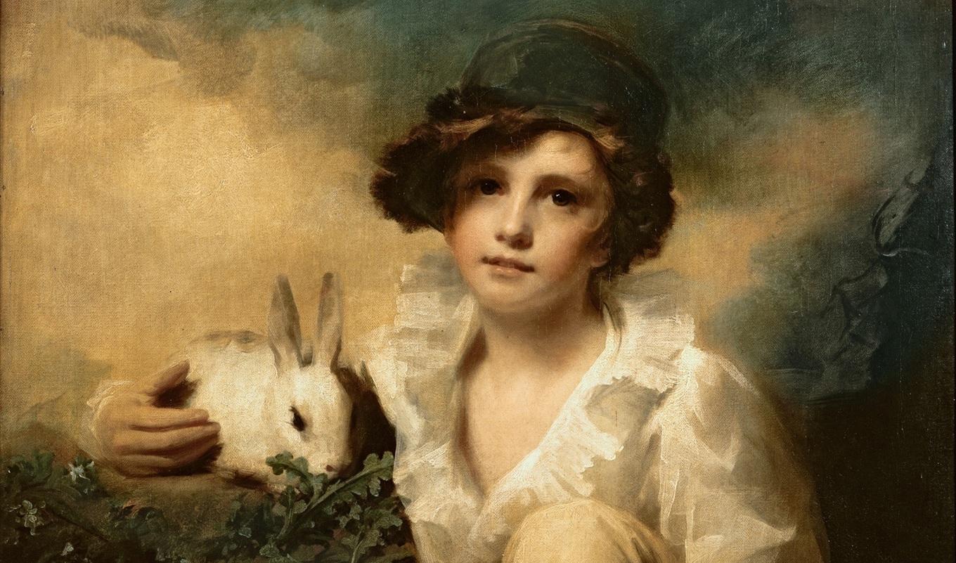 Omsorgen dyker ibland upp när man minst anar det. Kanske för att givandet och mottagandet är två sidor av samma mynt. Boy and Rabbit, av Henry Raeburn (1756–1823). Foto: Public Domain