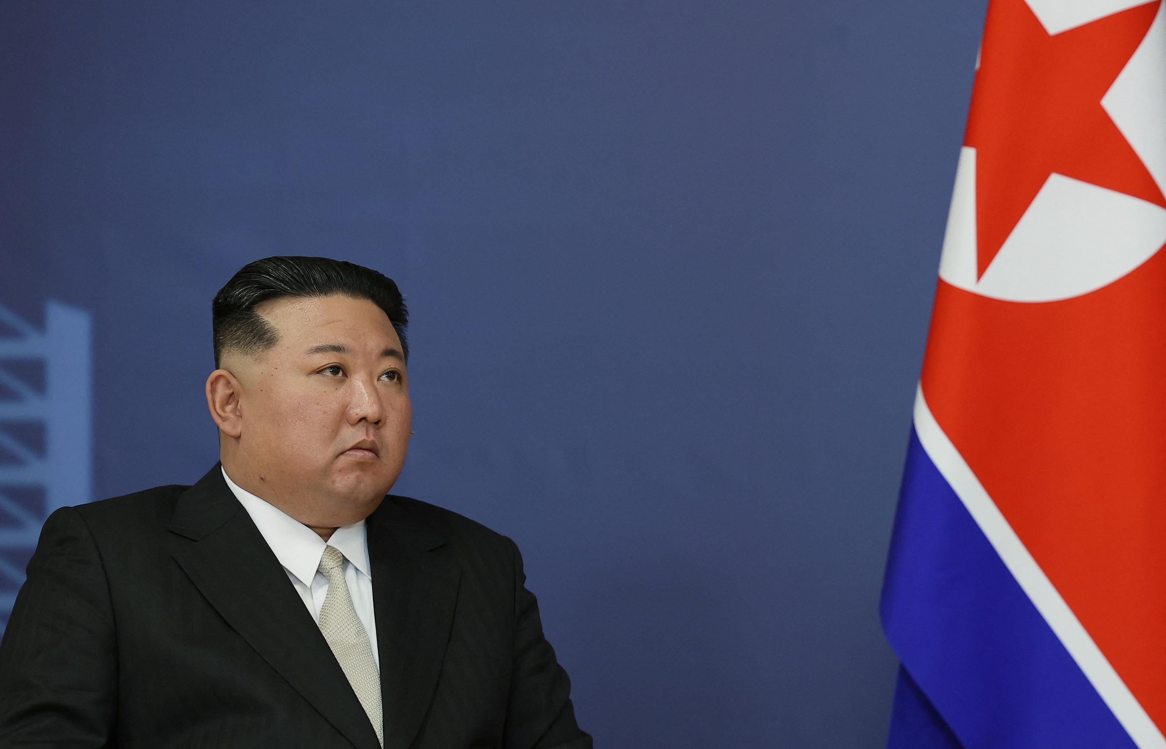 Nordkoreas ledare Kim Jong-Un. Foto: Vladimir Smirnov/POOL/AFP via Getty Images