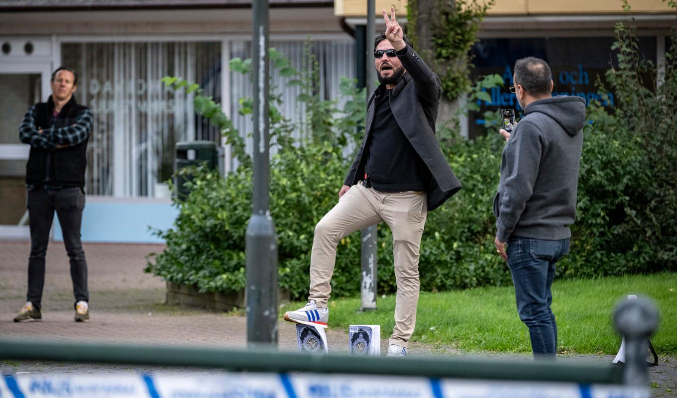 Danmark förbjuder olämplig behandling av religiösa skrifter på offentlig plats. Arkivbild. Foto: Johan Nilsson/TT