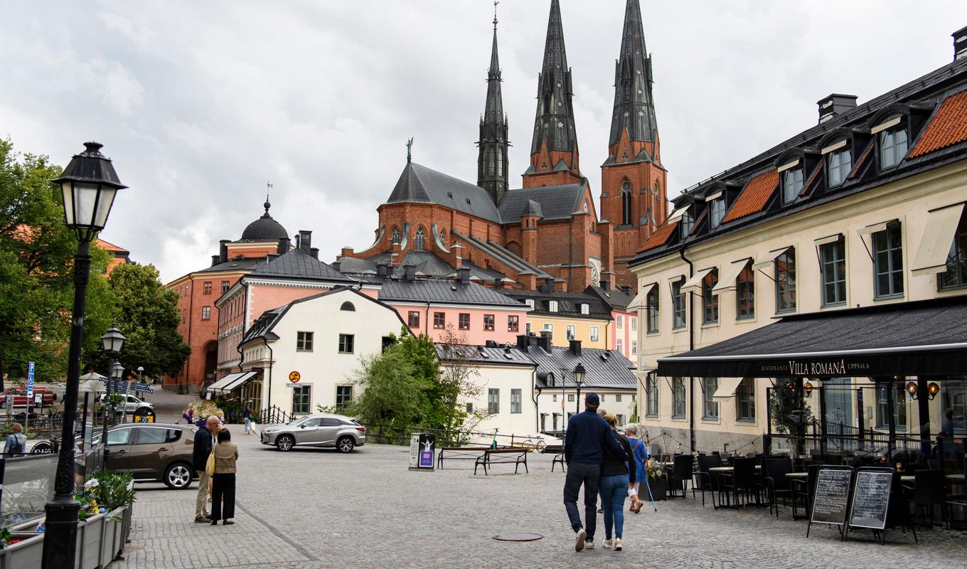 Kommunstyrelsen i Uppsala har godkänt en ansökan om att bli europeisk kulturhuvudstad 2029. Arkivbild. Foto: Oscar Olsson/TT