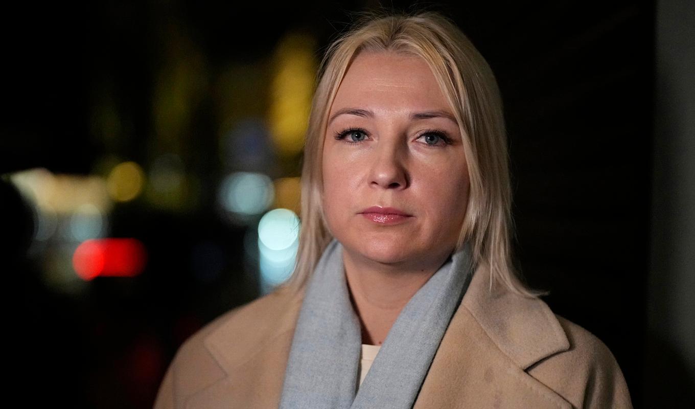 Jekaterina Duntsova, tidigare journalist och kommunalråd, ansökte om att ställa upp i presidentvalet som obunden kandidat. Arkivbild. Foto: Alexander Zemlianichenko/AP/TT