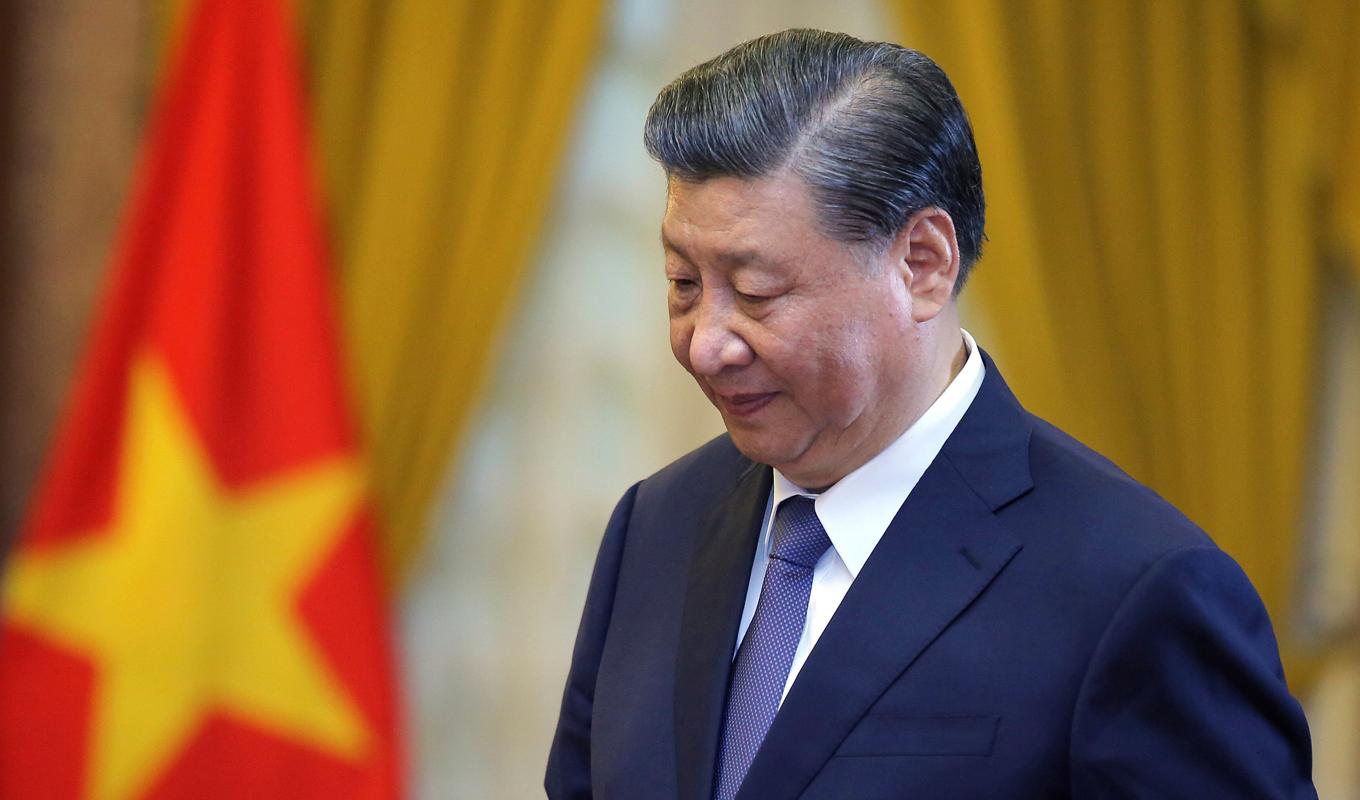 Kina president Xi Jinping. Arkivbild. Foto: Luong Thai Linh/AP/TT