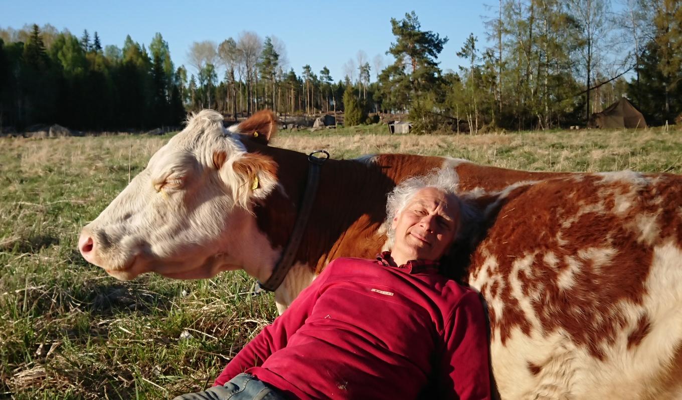 Gunnar Rundgren är tillsammans med Ann-Helen Meyer von Bremen aktuell med boken Det levande. En bok som behandlar människans relation till naturen. Foto: Ann-Helen Meyer von Bremen