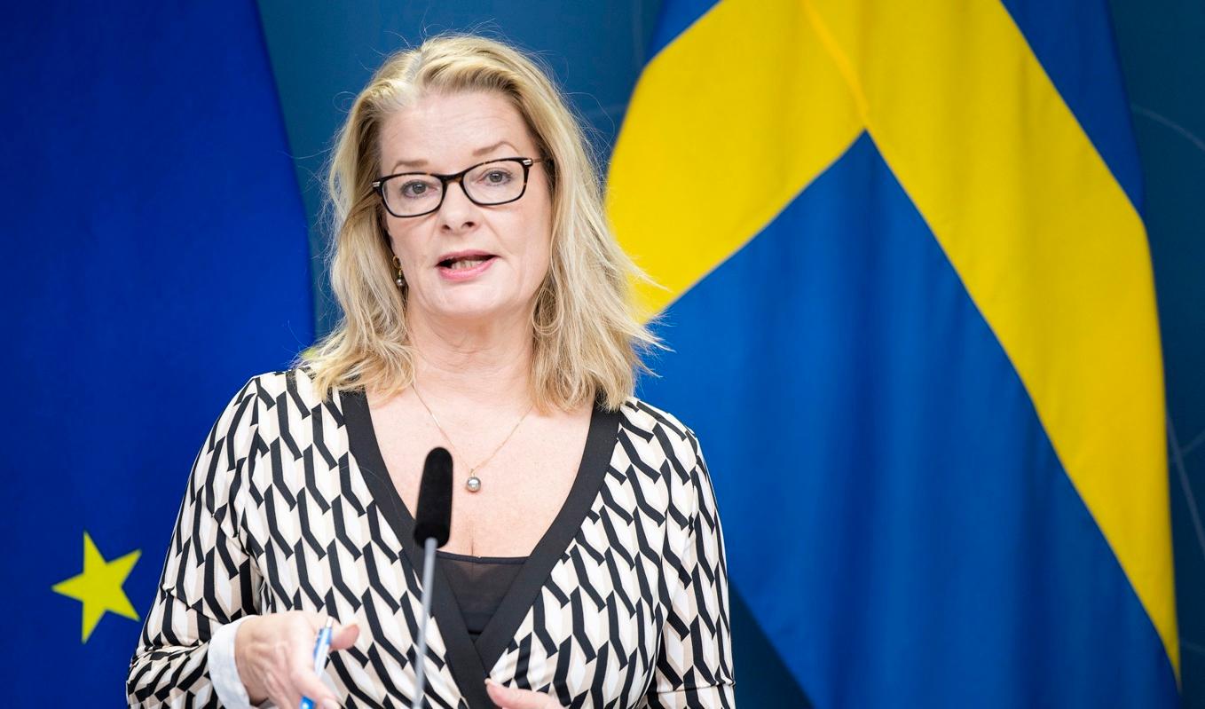 Skolminister Lotta Edholm (L). Foto: Ninni Andersson/Regeringskansliet