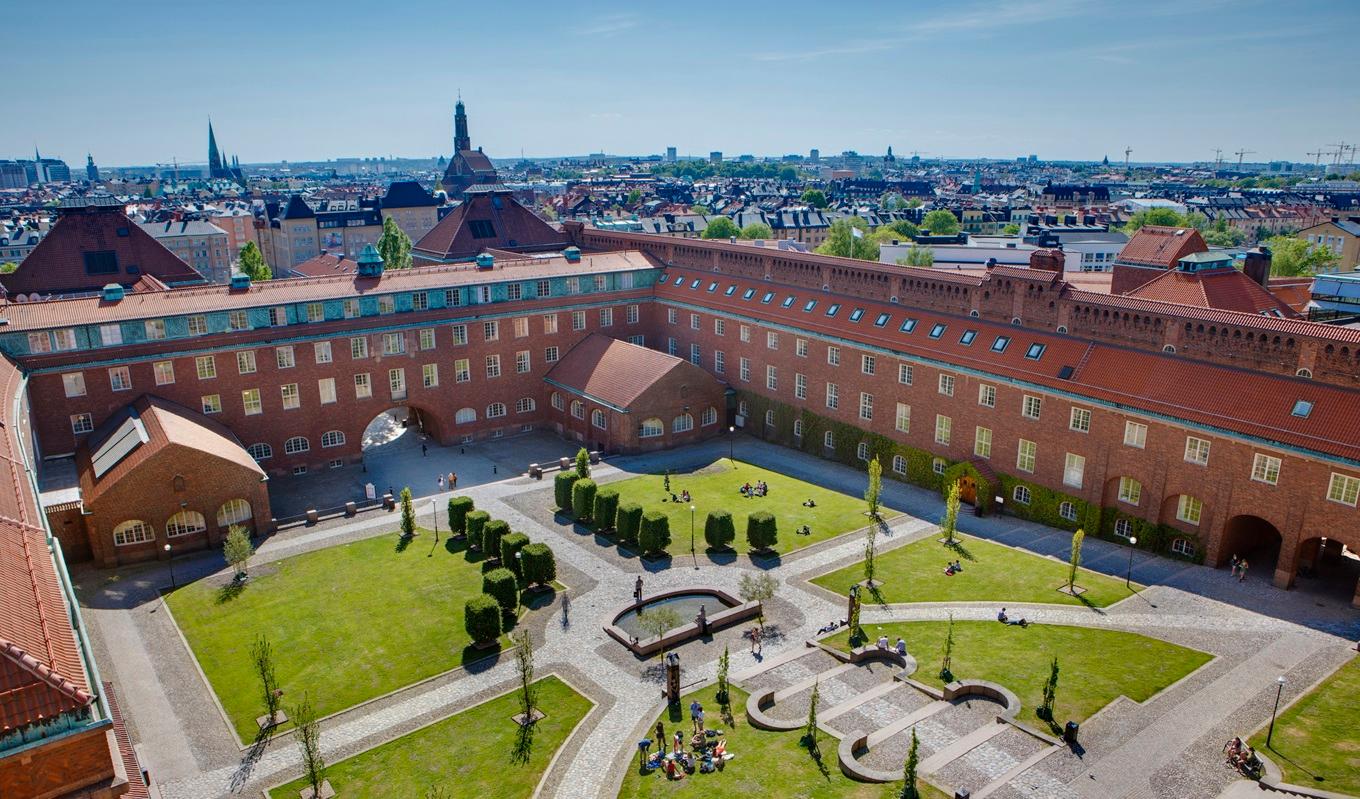 Kungliga Tekniska Högskolan, KTH, är internationellt aktiv och sysslar med många känsliga forskningsprojekt. Det ställer krav på informationssäkerheten. Foto: Jann Lipka KTH pressbild