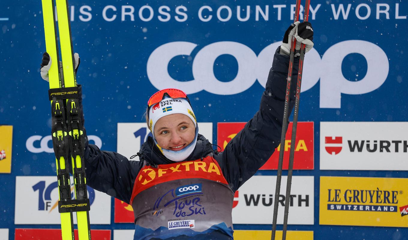 Linn Svahn vann igen. Foto: Alessandro Trovati/AP/TT