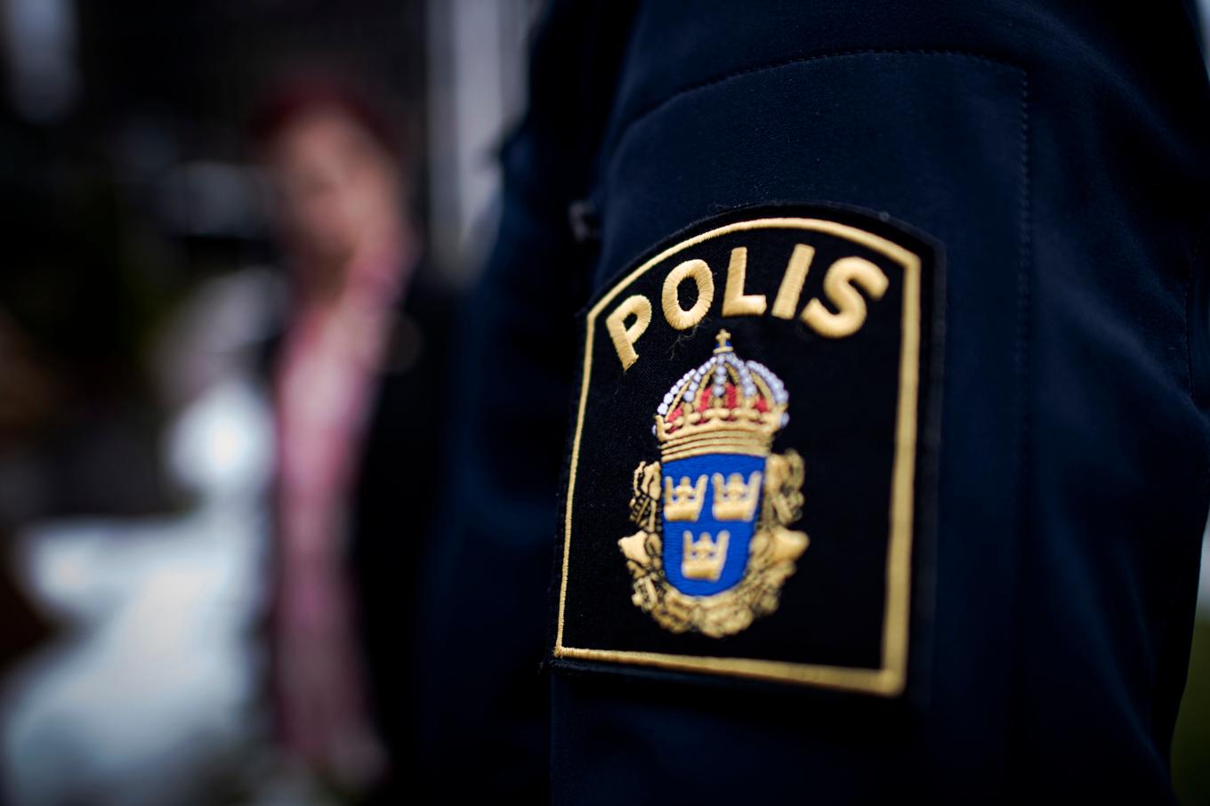 Strul på polisens sajt. Arkivbild. Foto: Tim Aro/TT