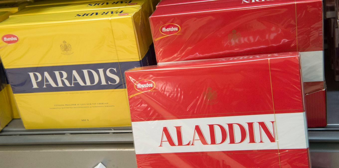 Under förra året svartlistades livsmedelsjätten Mondelez, som bland annat äger varumärket Marabou, eftersom bolaget bedrev verksamhet i Ryssland. Nu har kungahuset slopat Marabou som hovleverantör. Arkivbild. Foto: Bertil Enevåg Ericson/TT