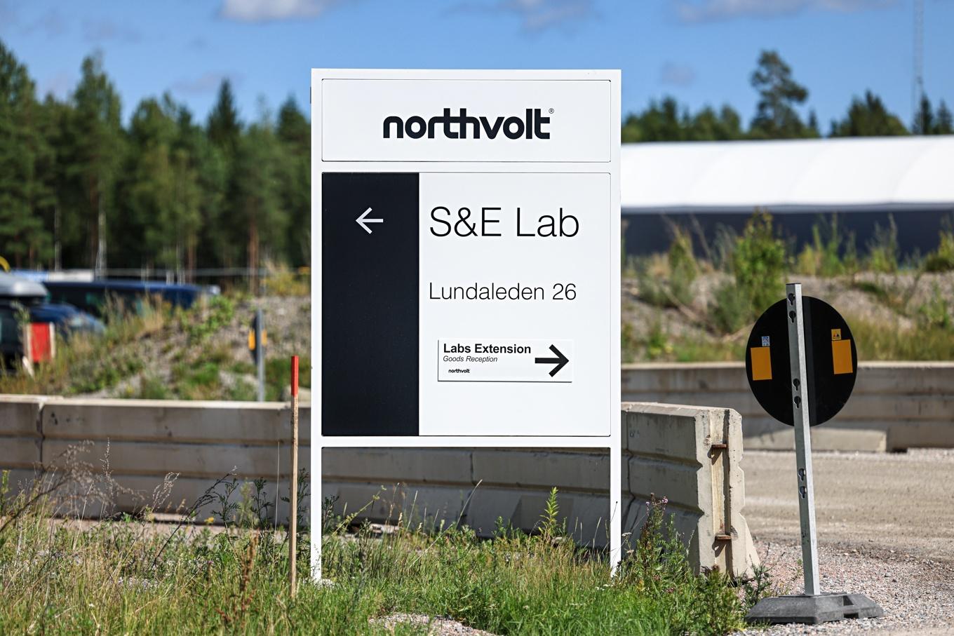 Northvolt Labs utanför Västerås. Arkivbild. Foto: Ali Lorestani/TT