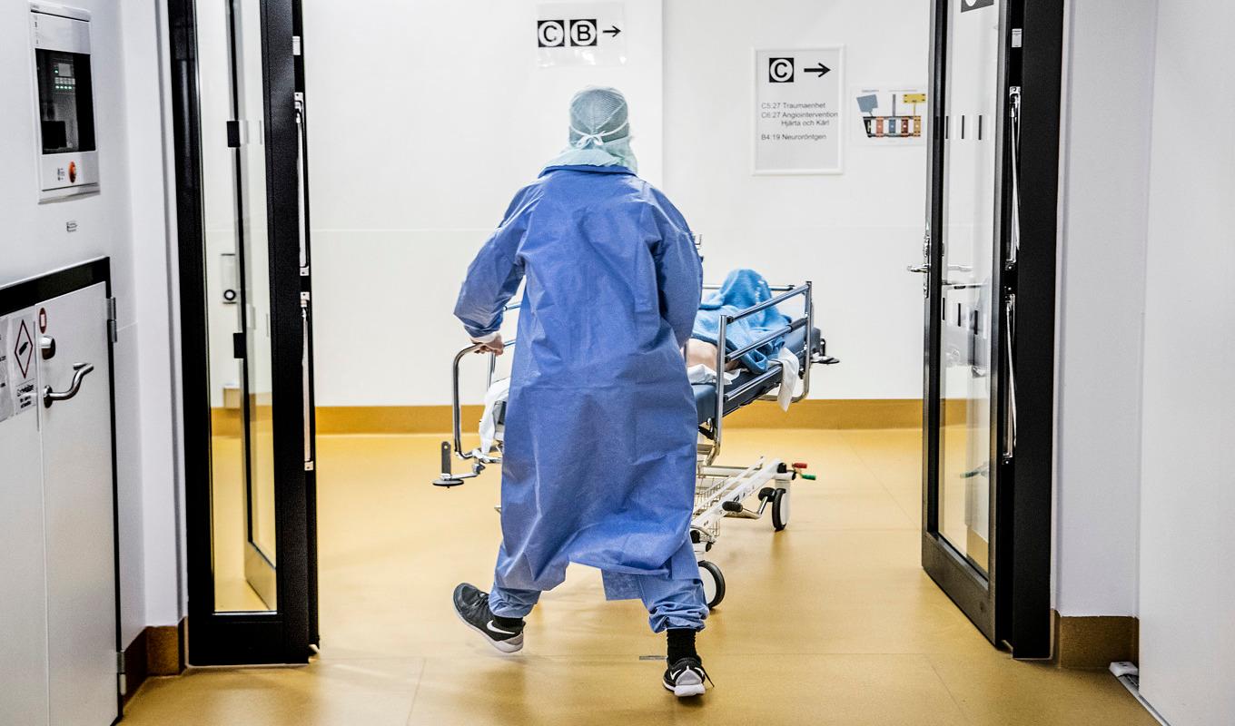 "Skulle det inträffa en ny pandemi i morgon så skulle sjukvårdspersonalen infinna sig på jobbet. Men jag tror inte att vi i längden skulle klara av det på samma sätt som vi gjorde sist", säger Vårdförbundets Sineva Ribeiro. Arkivbild. Foto: Tomas Oneborg/SvD/TT