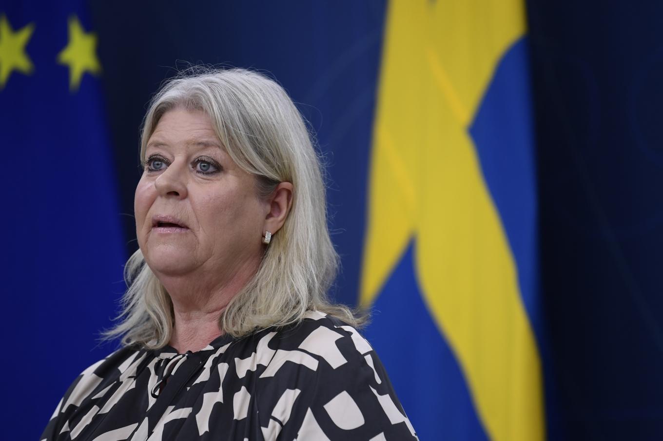 Socialtjänstminister Camilla Waltersson Grönvall (M). Arkivbild. Foto: Mikaela Landeström/TT