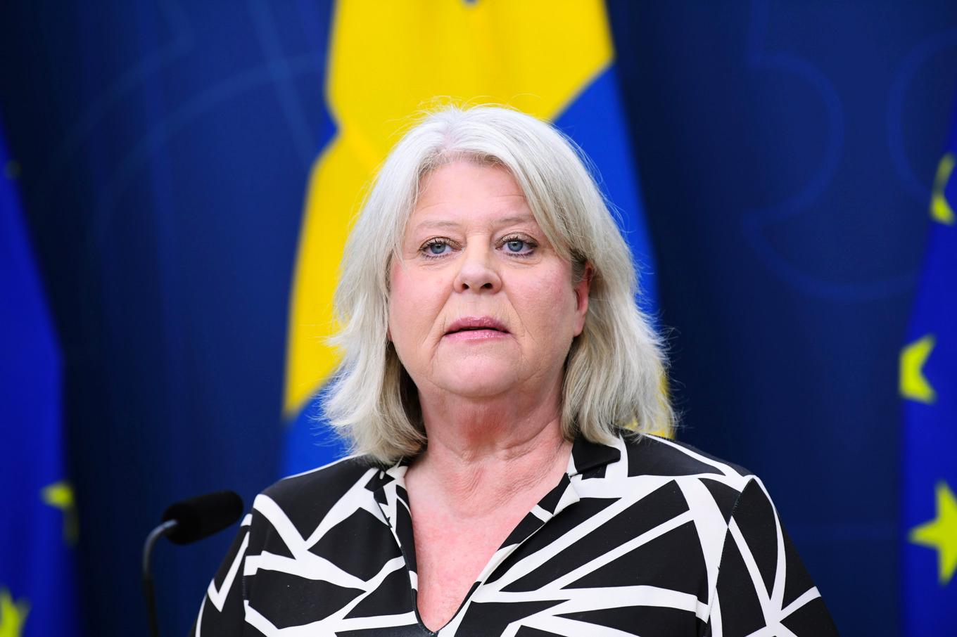 Socialtjänstminister Camilla Waltersson Grönvall (M). Arkivbild. Foto: Samuel Steén/TT