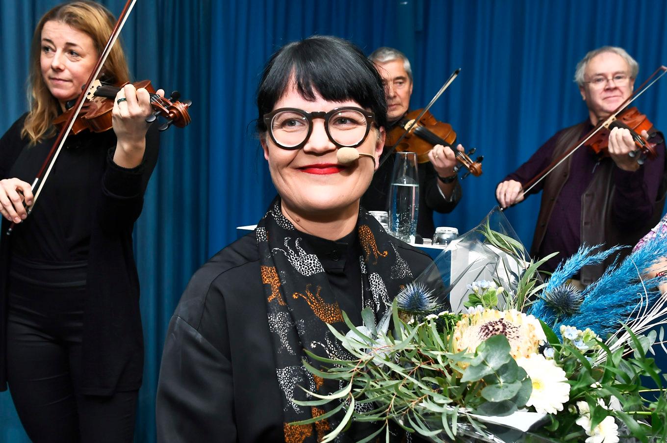 Ljuv musik för TCO-facken. Bilden från när Therese Svanström valdes som TCO-ordförande 2019. Arkivbild. Foto: Claudio Bresciani/TT