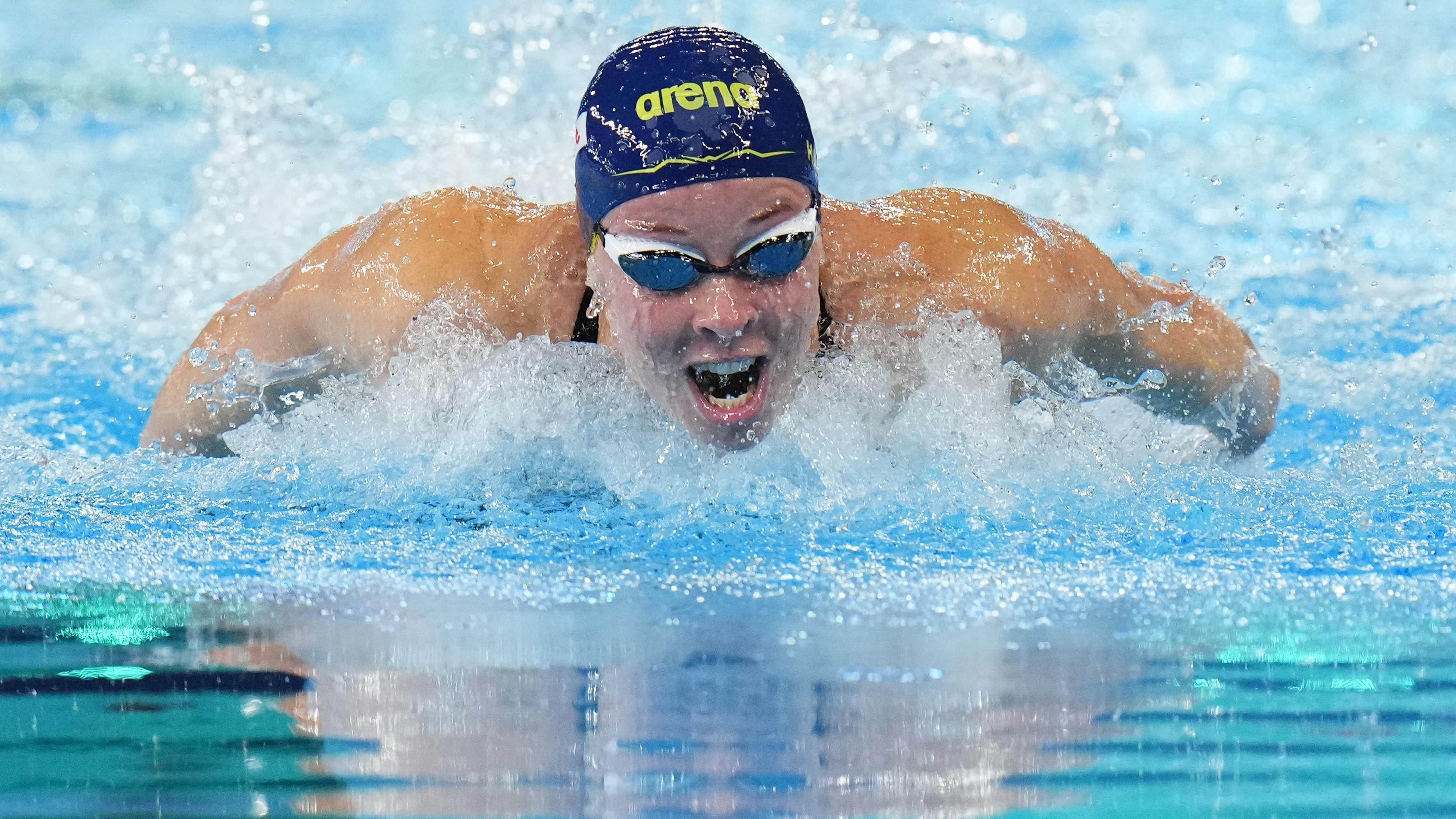 Louise Hansson. Foto: Hassan Ammar/AP/TT