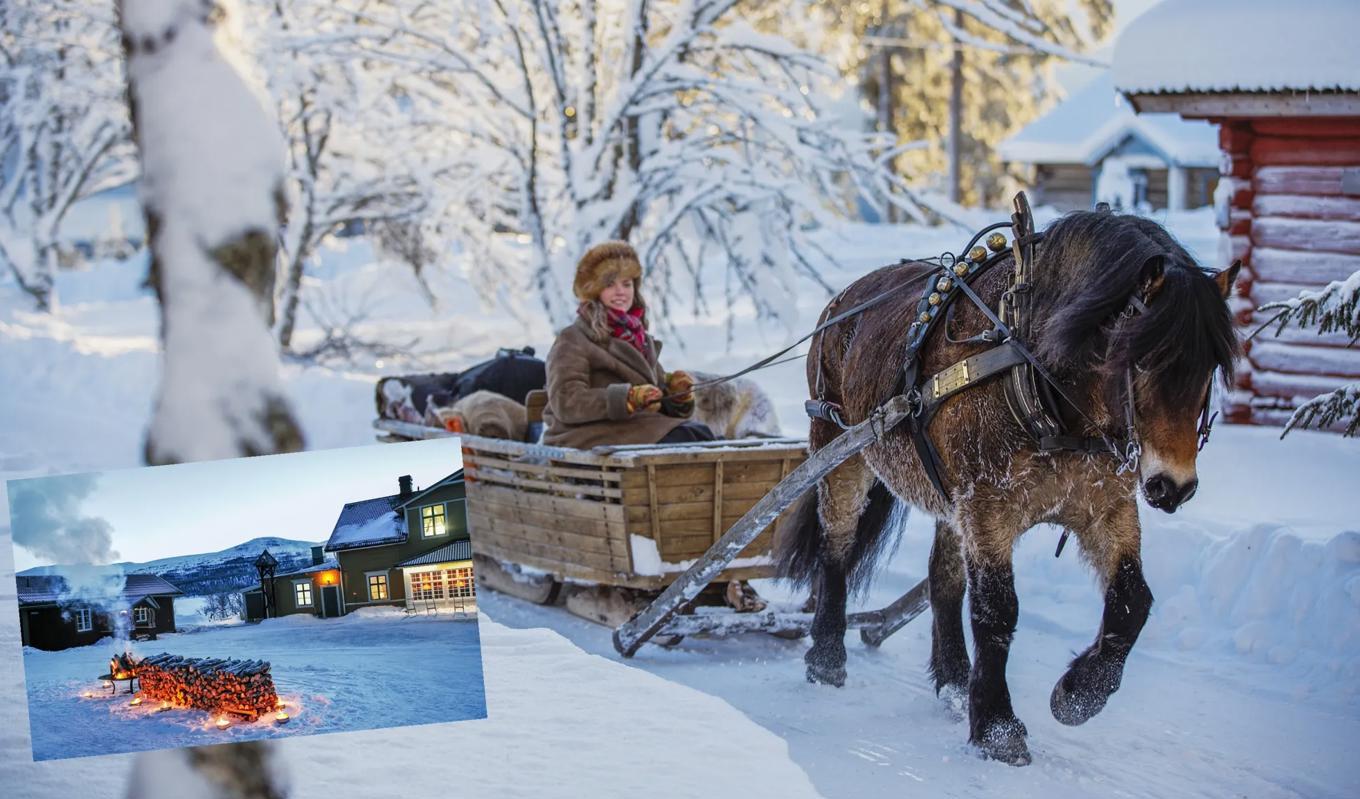 Om vädret är på bra humör kan det vara bedårande vackert att i sakta mak röra sig framåt i snölandskapet.Foto: Julius Aspman/Visit Dalarna