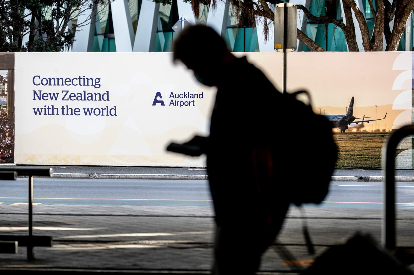 Passagerarna togs omhand på flygplatsen i Auckland. Arkivbild. Foto: Michael Craig/AP/TT