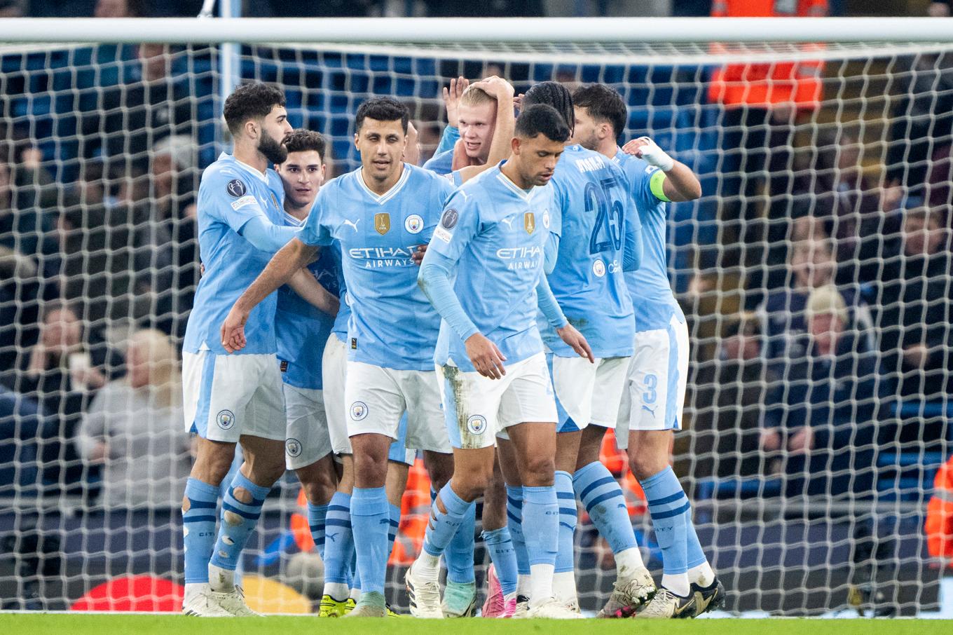 Manchester City möter Real Madrid redan i kvartsfinal av Champions League. Arkivbild. Foto: Bo Amstrup/Ritzau Scanpix/TT