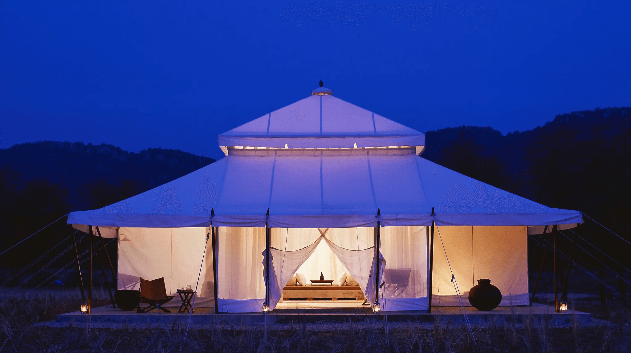 Att checka in på världens mest exklusiva hotellkedja Aman Resorts utpost i det forna kungliga Rajasthan, är helt olikt allt annat vi tidigare har upplevt i hotellväg. Foto: Aman Resorts