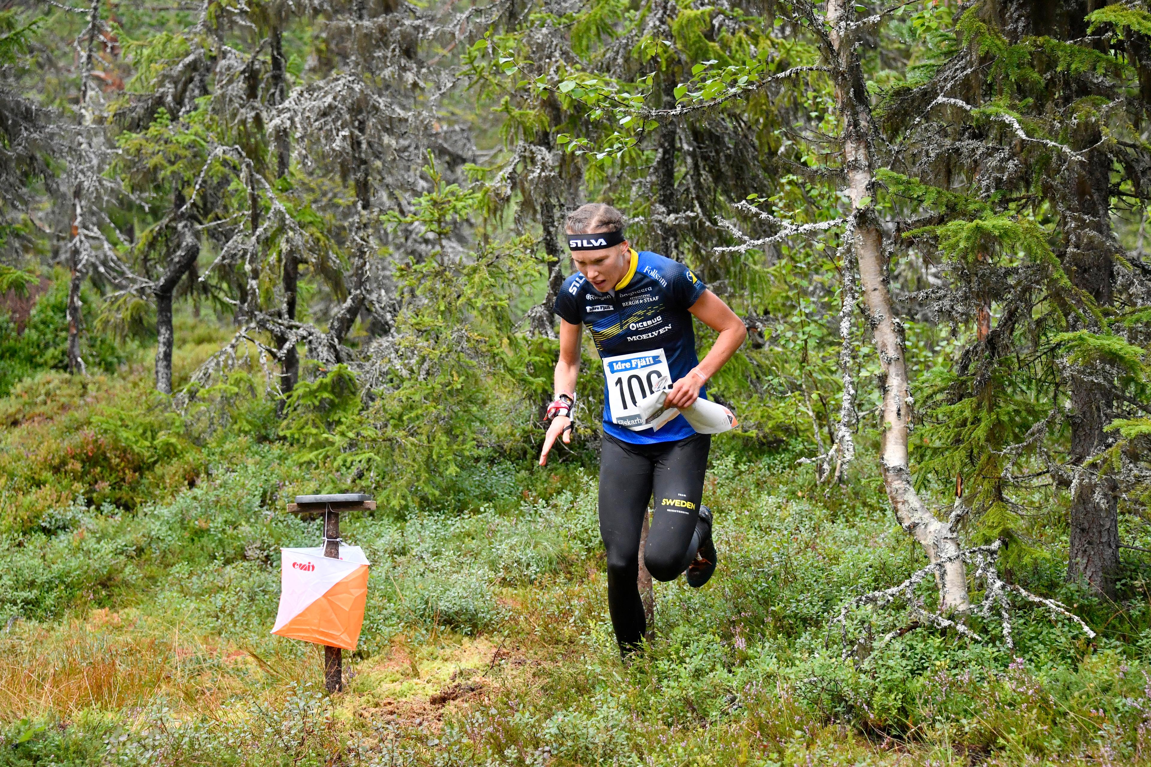 Stjärnan Tove Alexandersson är en som kan få springa orienterings-VM i Örnsköldsvik. Arkivbild. Foto: Nisse Schmidt/TT