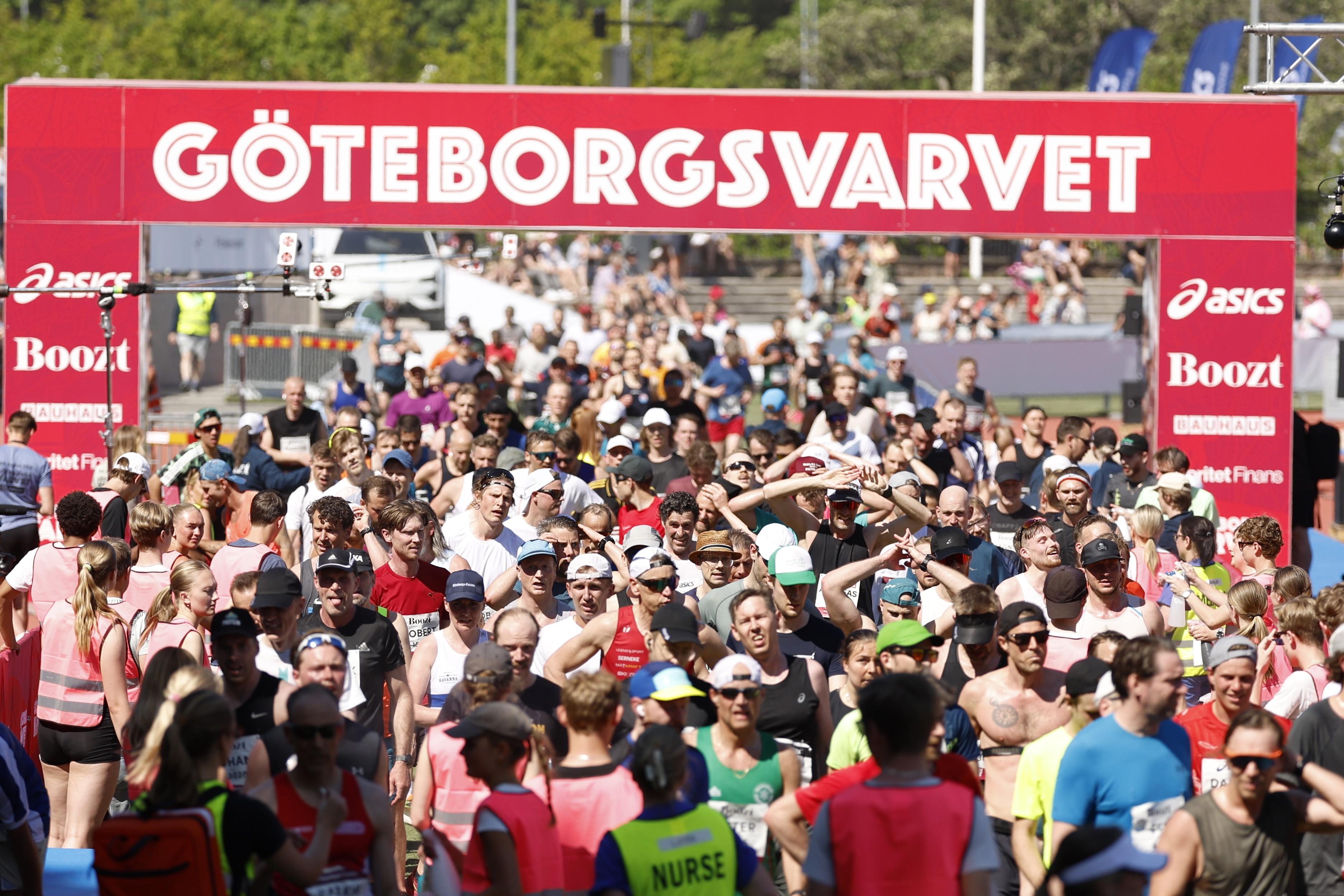 Under lördagen sprangs Göteborgsvarvet för 43:e gången någonsin. Foto: Adam Ihse/TT