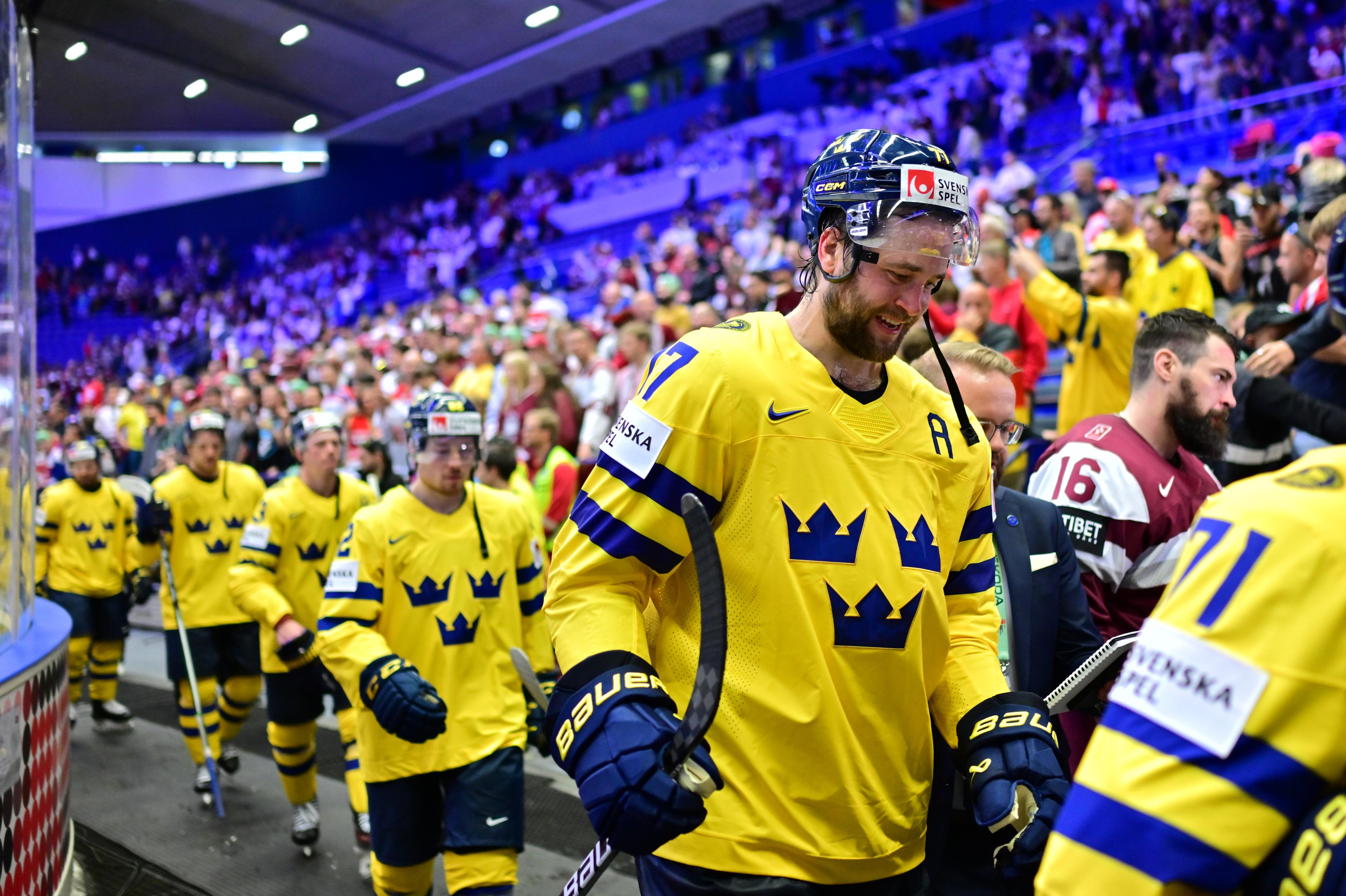 Tre Kronors backstjärna Victor Hedman. Foto: Björn Larsson Rosvall/TT