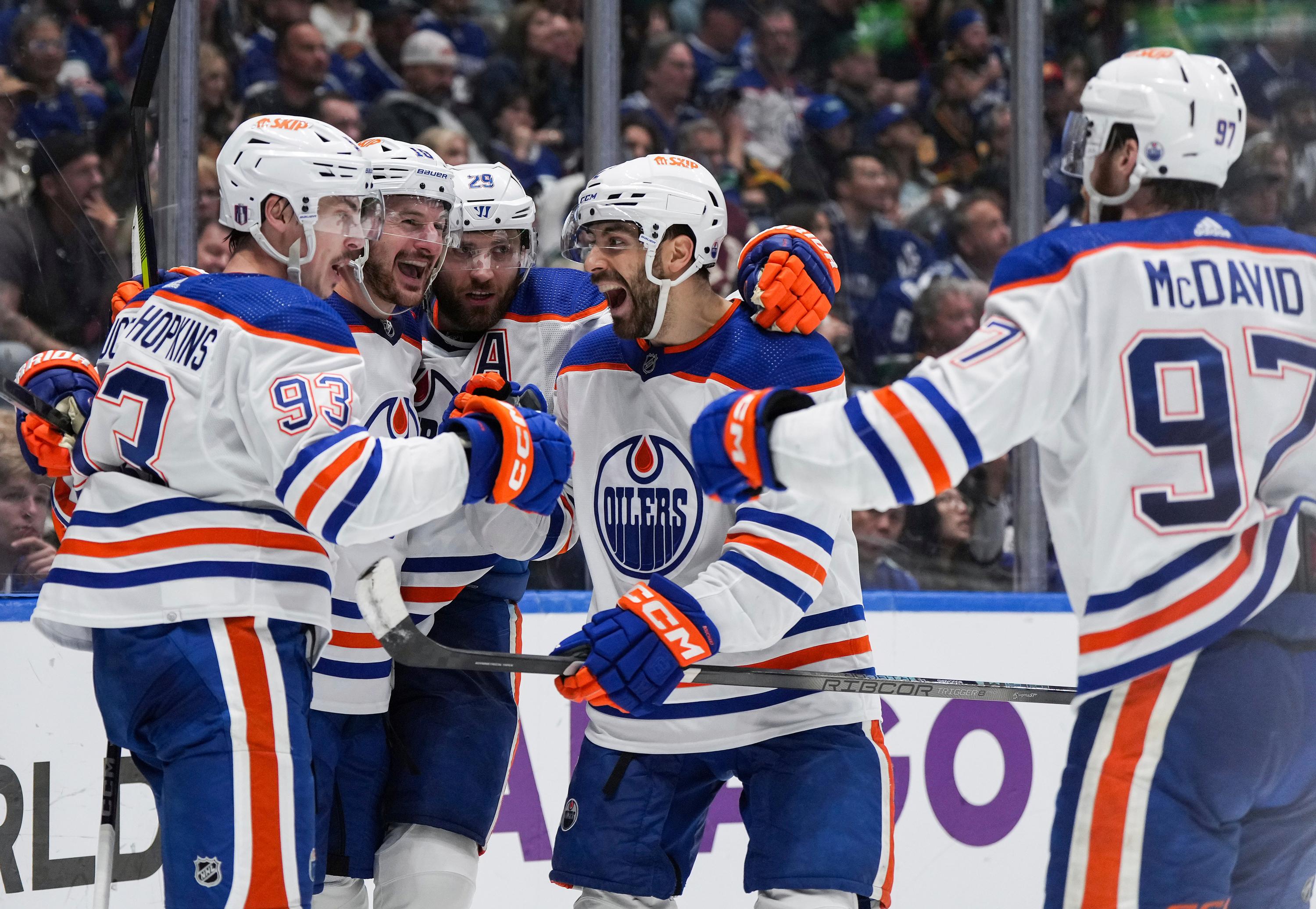 Edmonton besegrade Vancouver och går vidare till semifinal i Stanley Cup. Arkivbild. Foto: Darryl Dyck/AP/TT