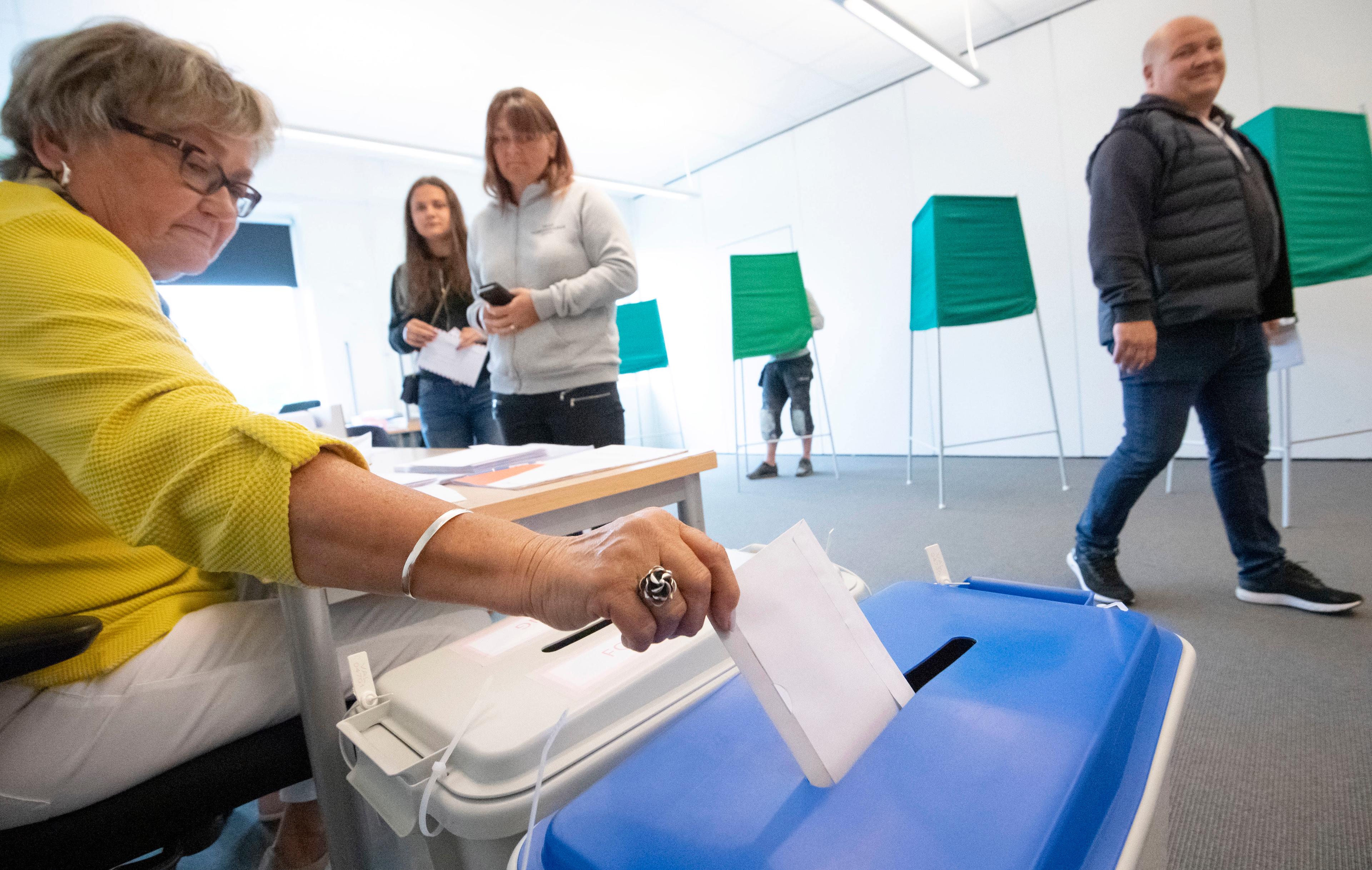 Från och med nu kan du rösta i EU-valet. Arkivbild. Foto: Johan Nilsson/TT