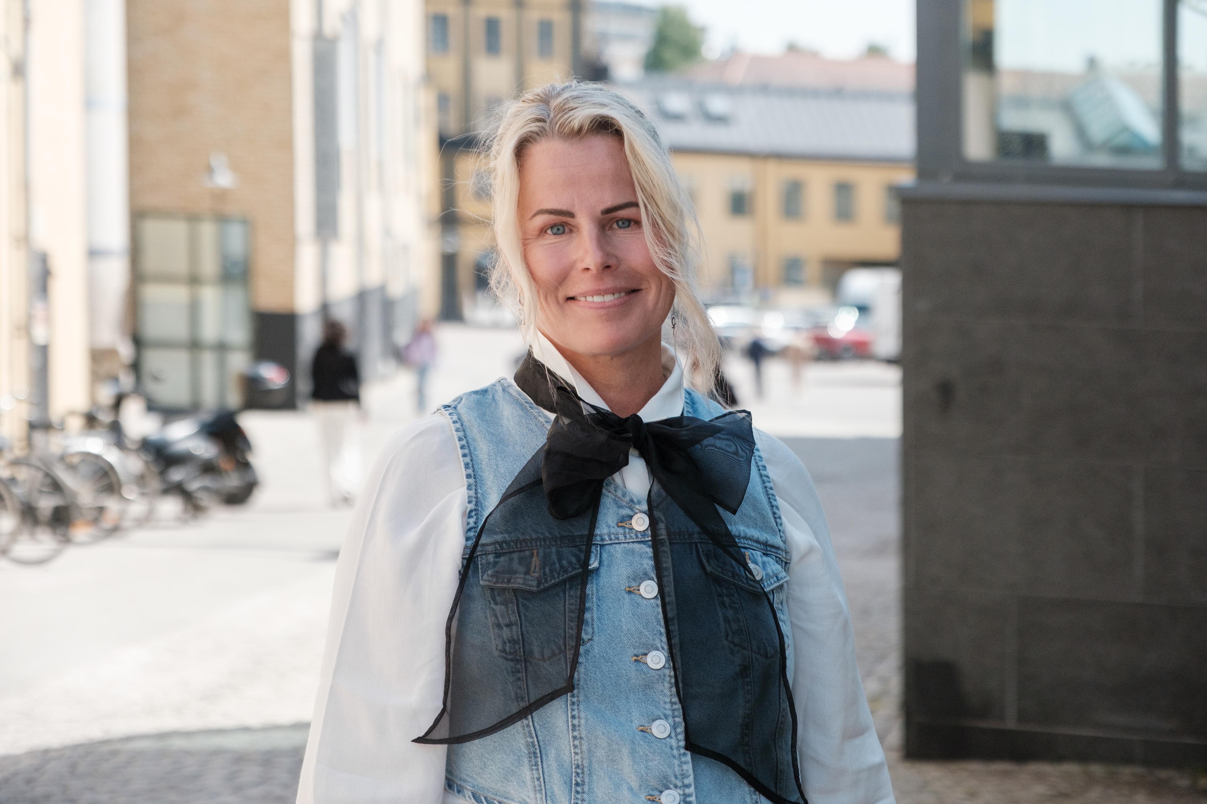 Anna Olskog, ordförande Sveriges Lärare. Pressbild. Foto: Felix Lidéri/TT