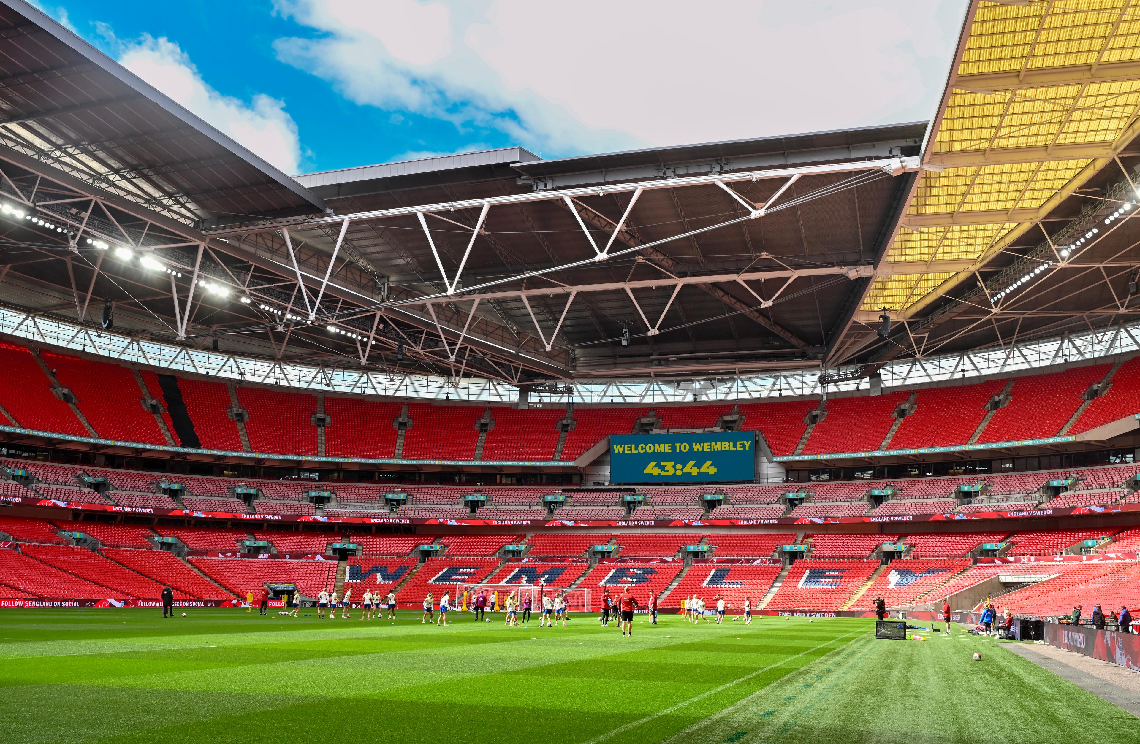 Wembley Stadium. Arkivbild Foto: Jonas Ekströmer/TT