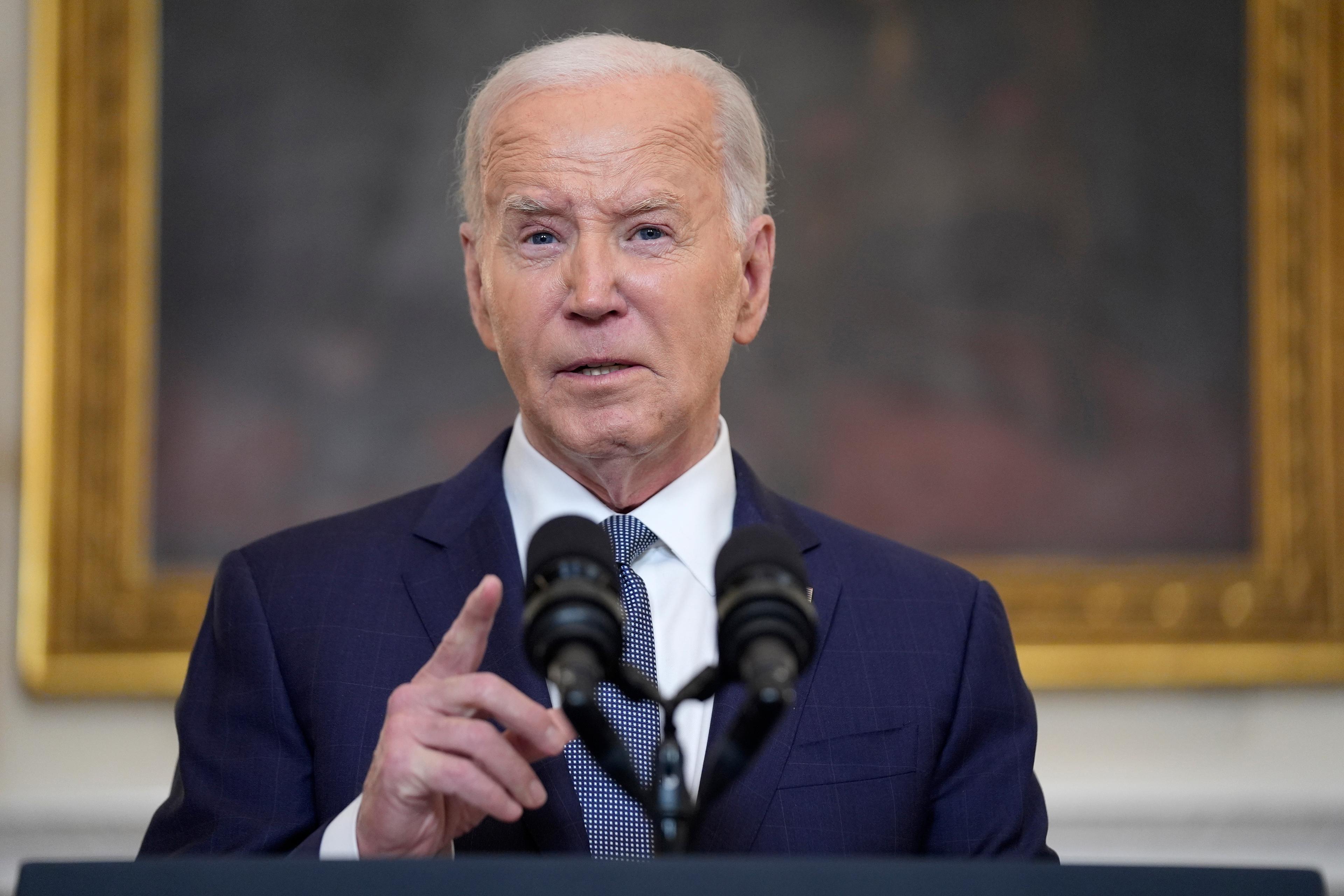 USA:s president Joe Biden. Foto: Evan Vucci/AP/TT