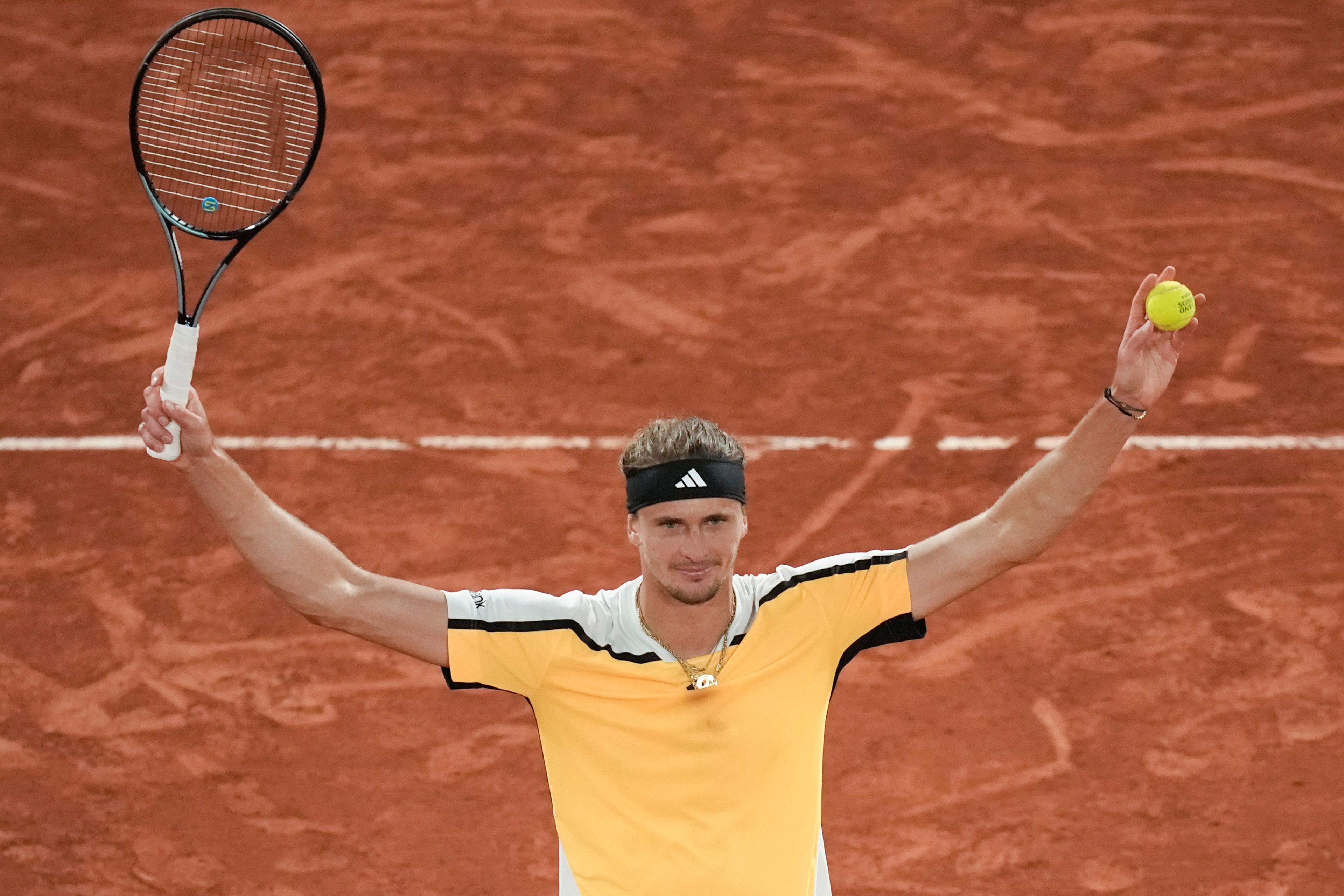 Alexander Zverev. Foto: Christophe Ena/AP/TT