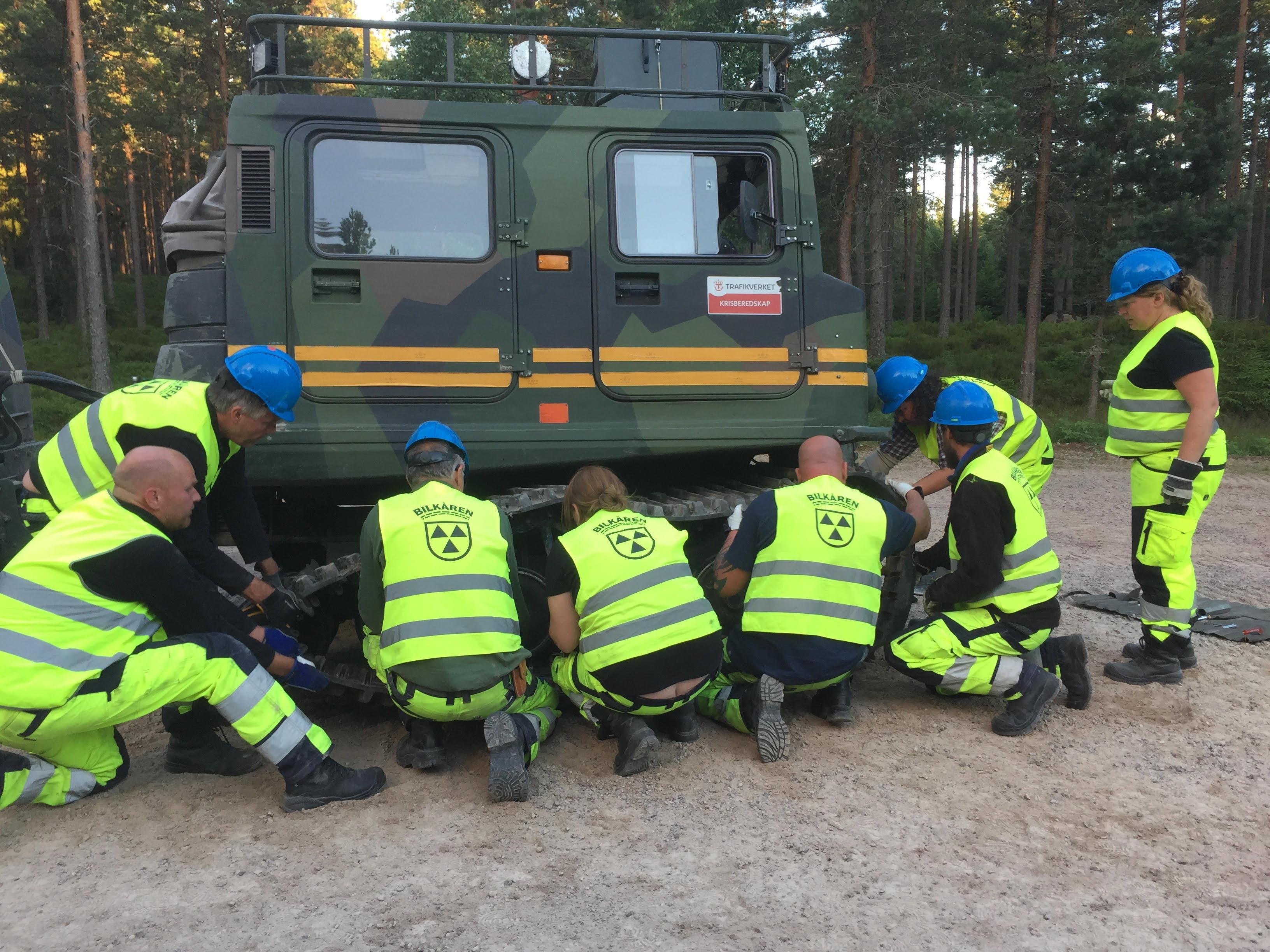 Bilkåren är en av de frivilliga försvarsorganisationer som efterlyser en gemensam syn på utbildning i totalförsvaret. Foto: Eva Blomqvist/Sveriges bilkårers riksförbund